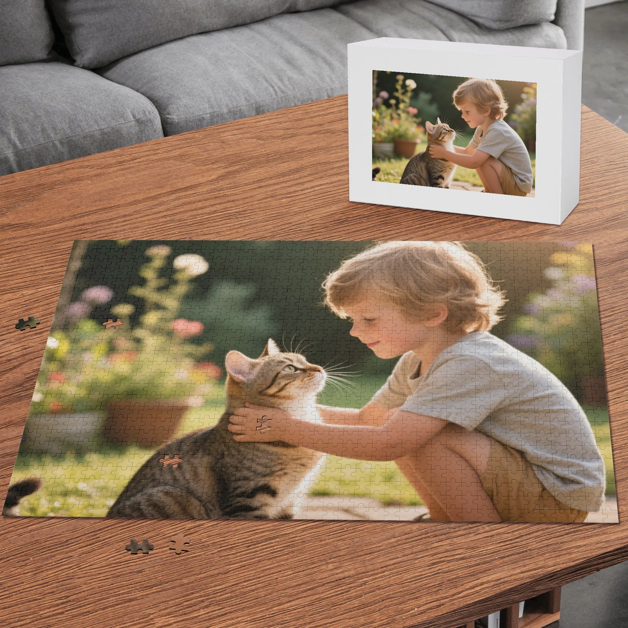 Custom Wooden Photo Puzzle – Premium Personalized Gift (1000 pcs)
