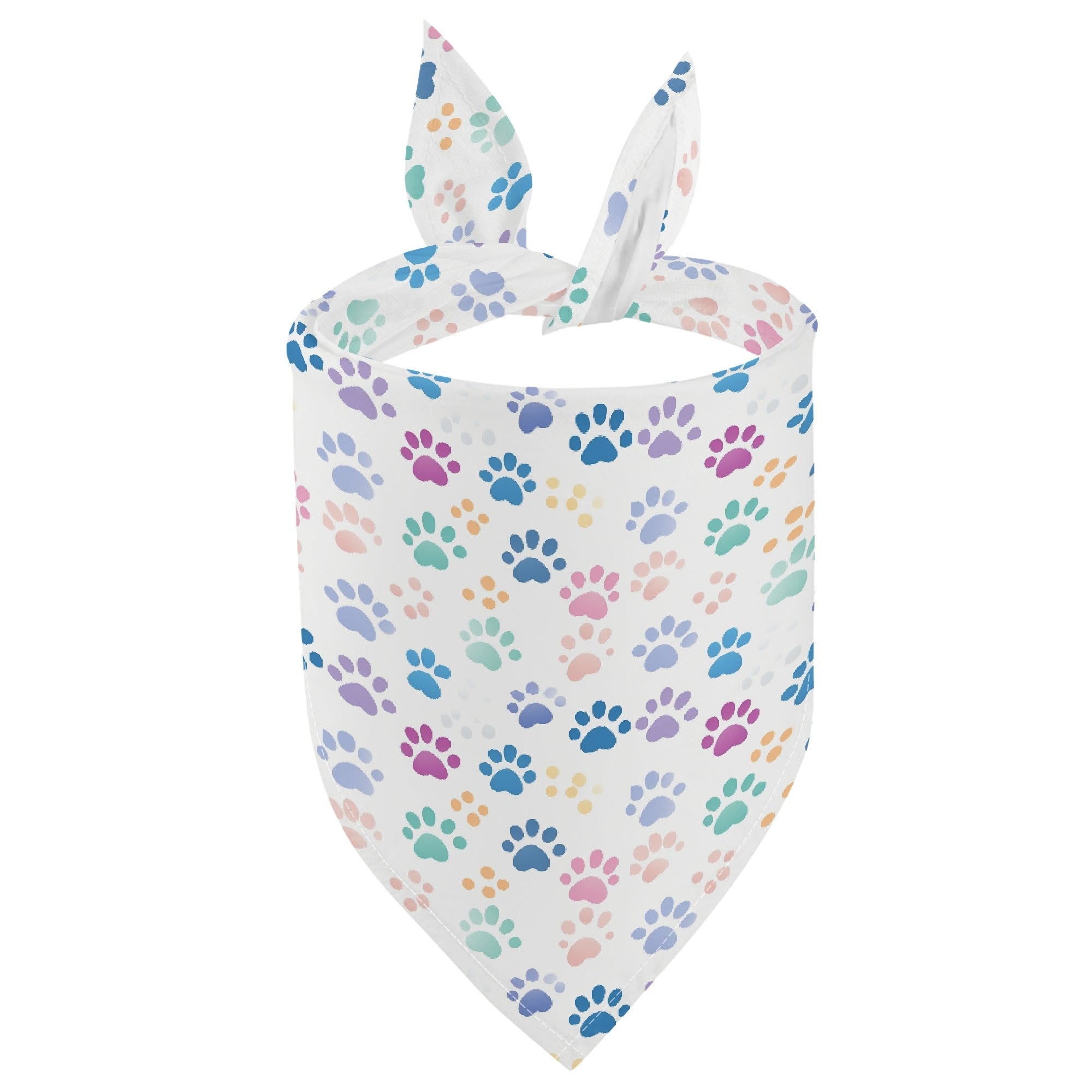 Dog Scarf Pet Adjustable Bandanas in Paws