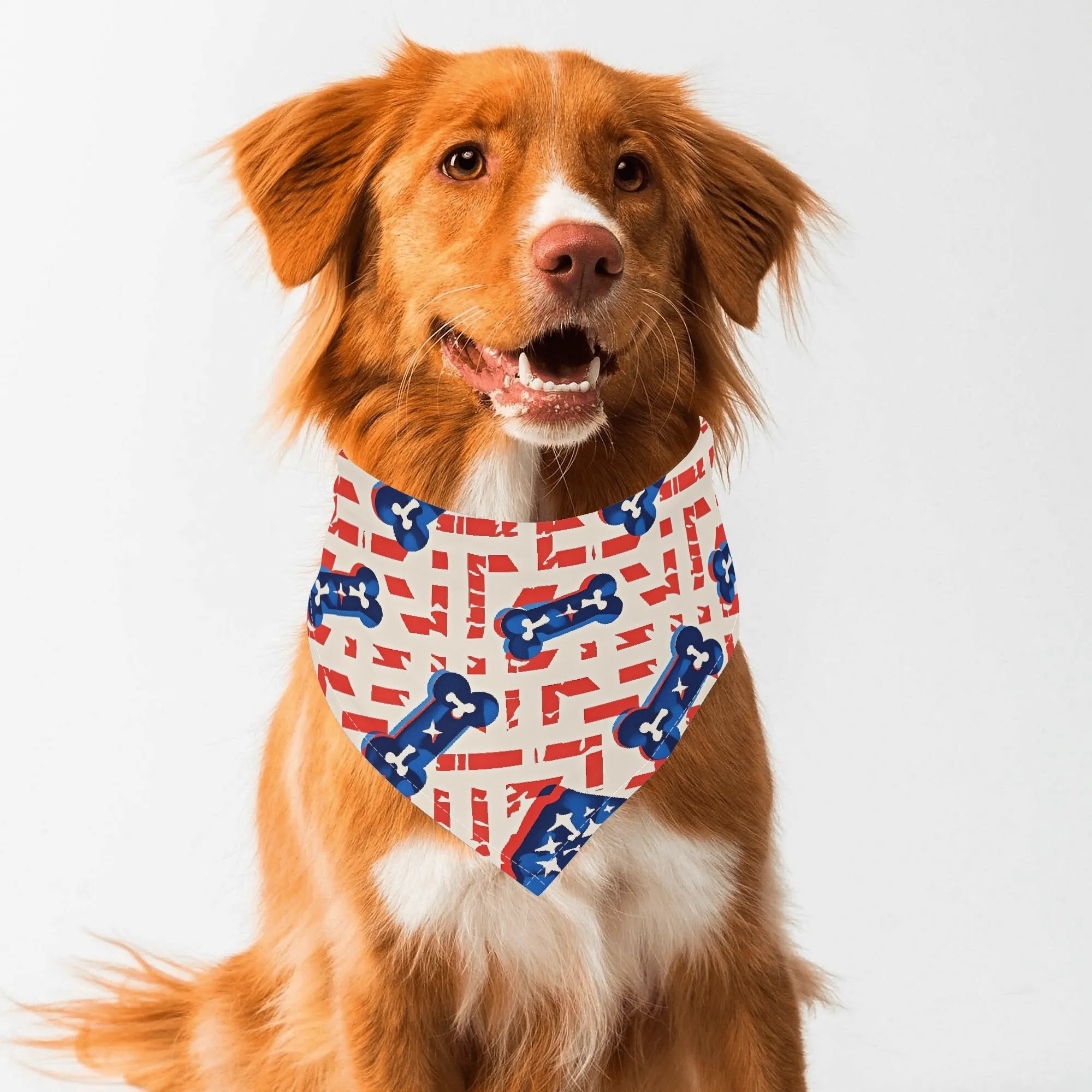 Pet Scarf Adjustable Bandanas for Dogs Cats