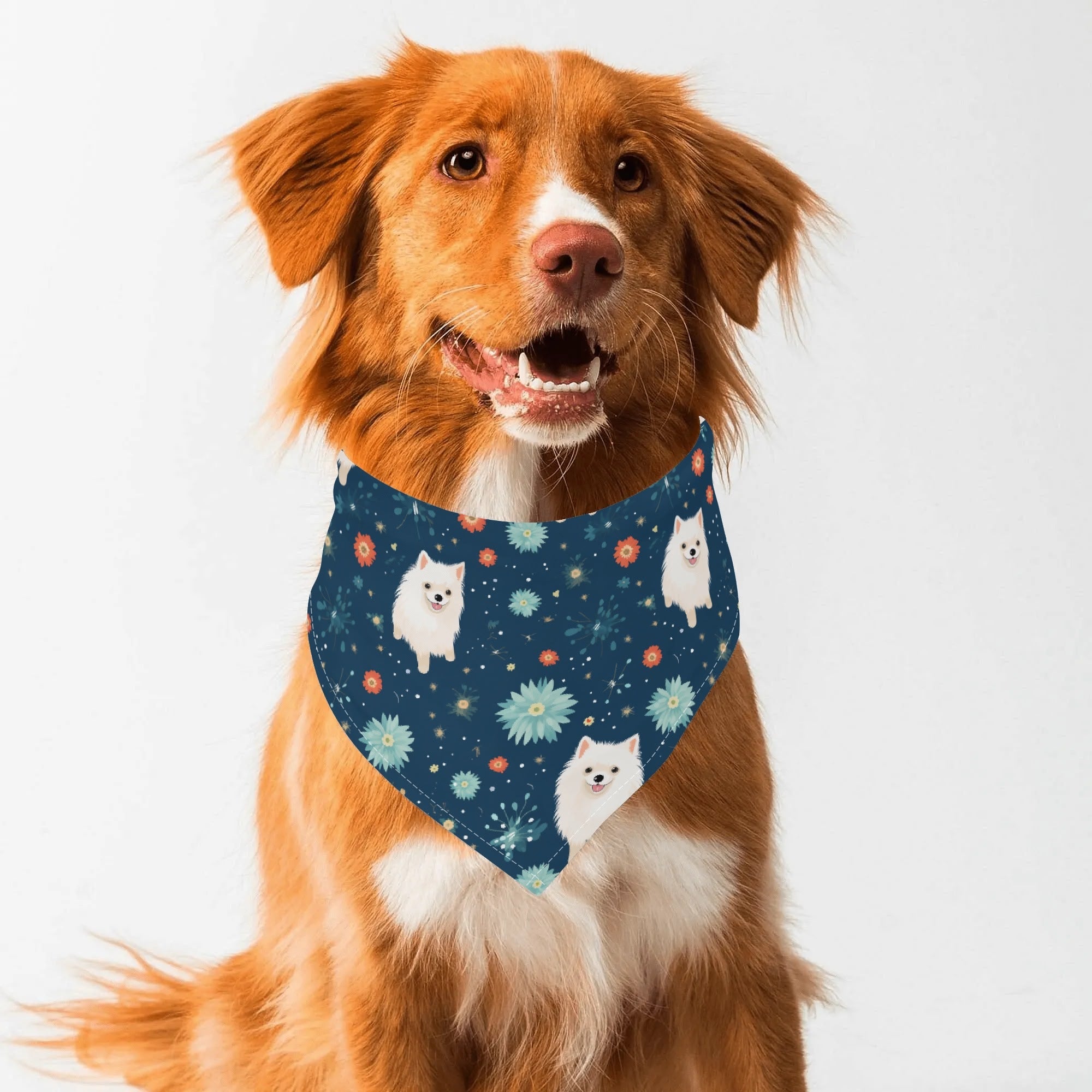 All Printing Pet Adjustable Bandanas--POD Bandana