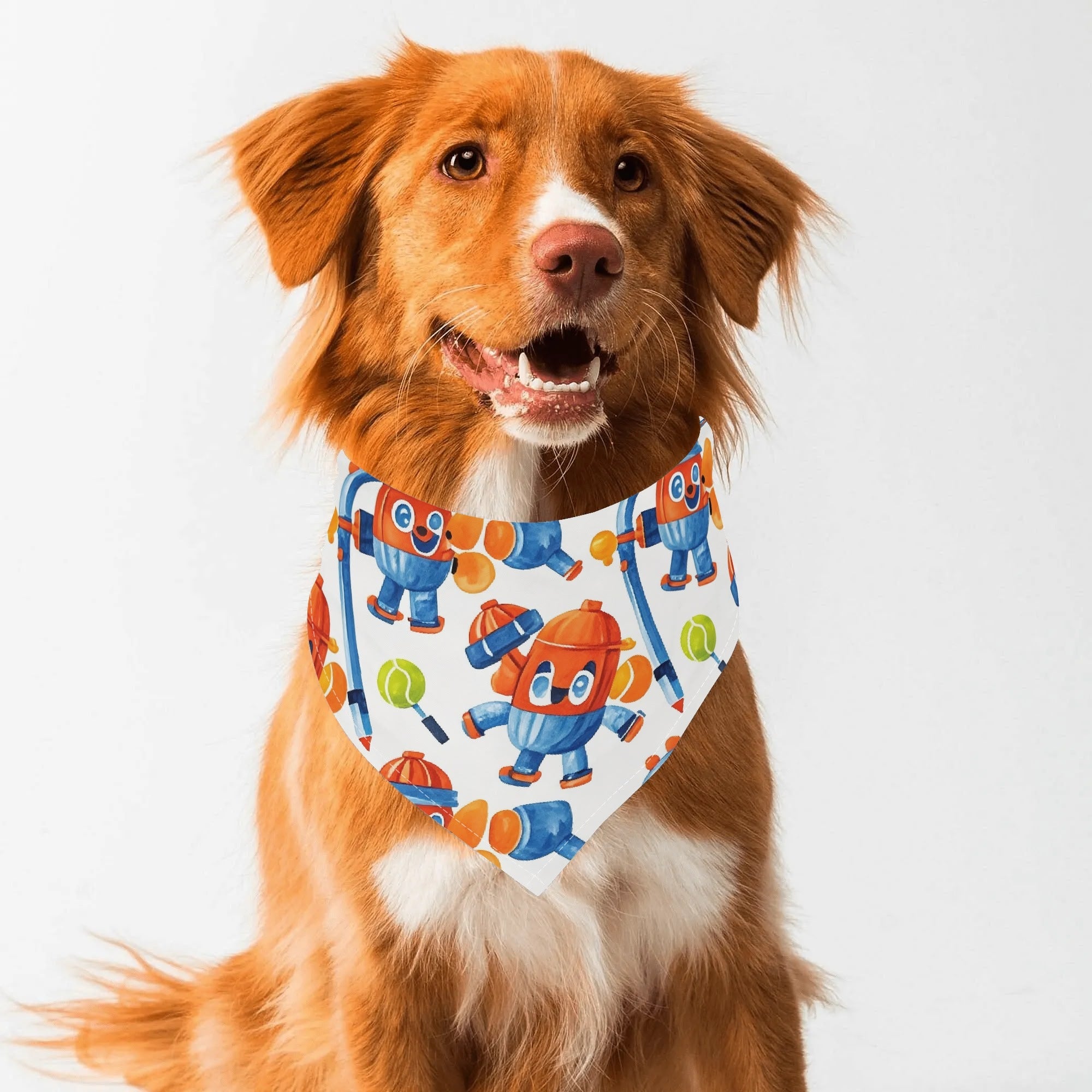 Personalized All Printing Pet Adjustable Bandanas--POD Bandana