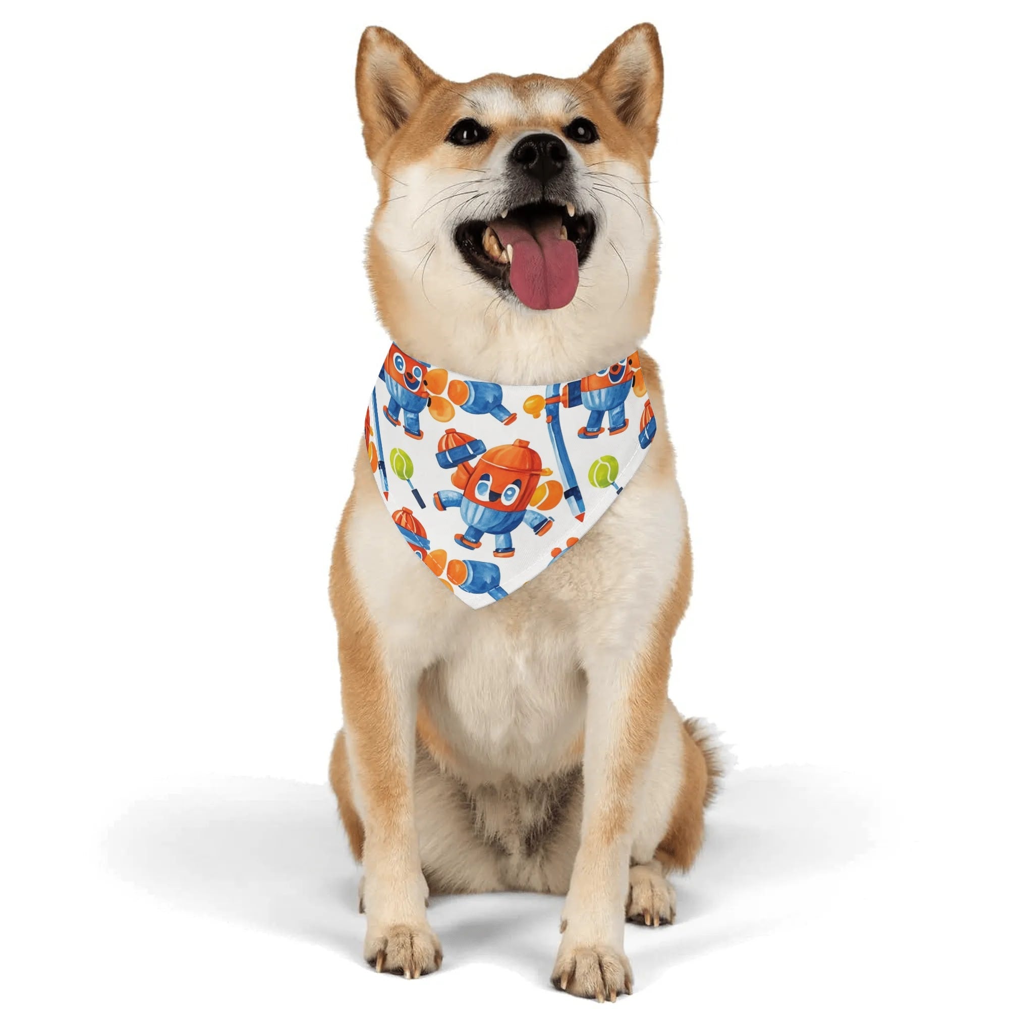 Personalized All Printing Pet Adjustable Bandanas--POD Bandana