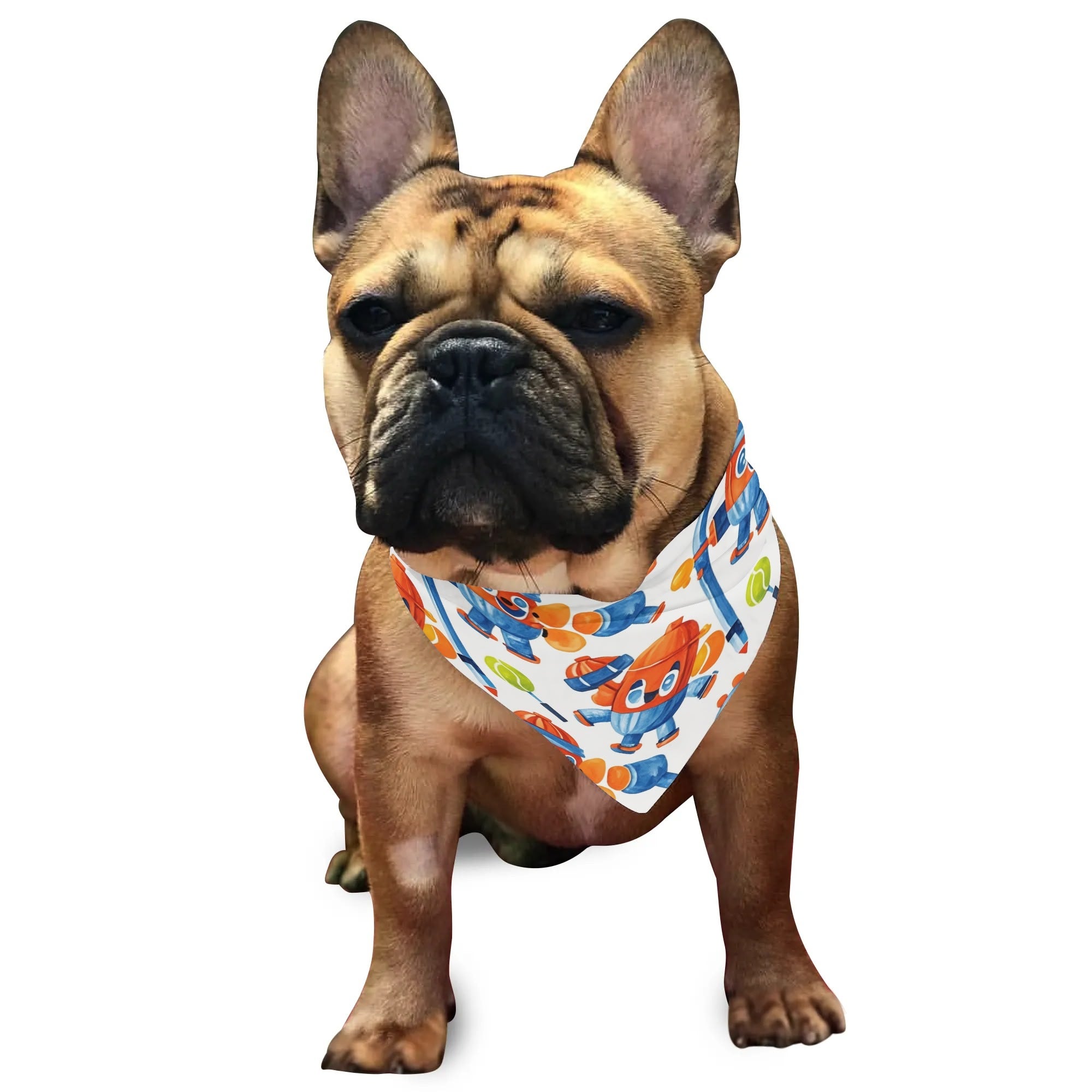 Personalized All Printing Pet Adjustable Bandanas--POD Bandana