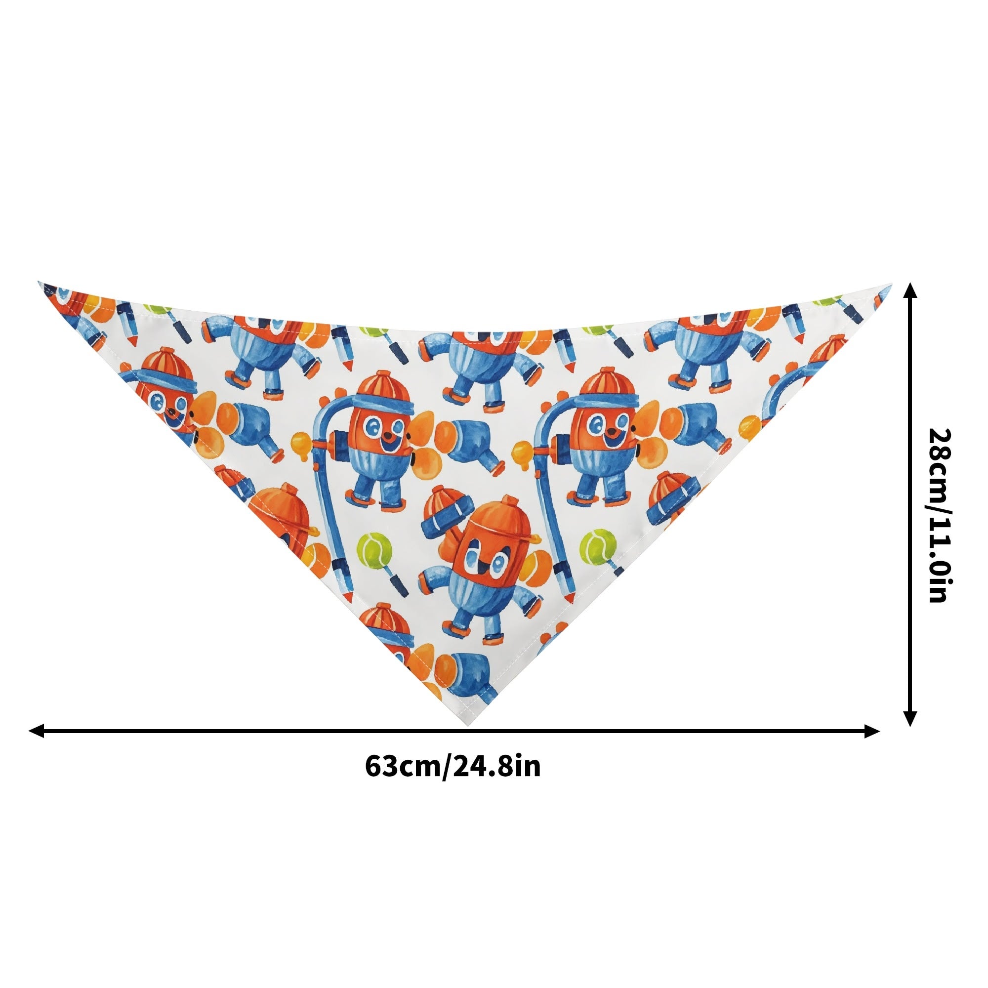 Personalized All Printing Pet Adjustable Bandanas--POD Bandana