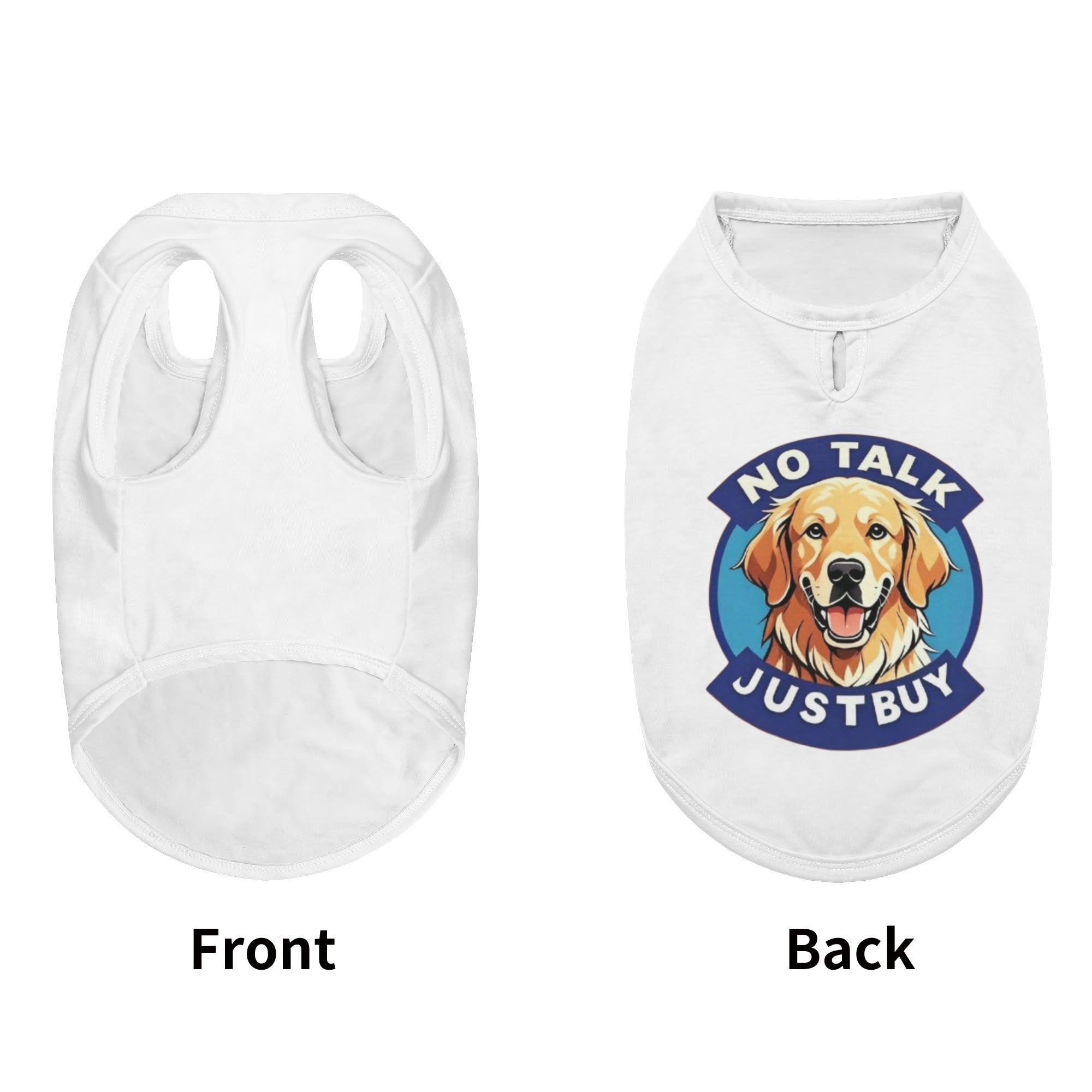 Print Pet Shirt Clothing Eco-friendly Cotton Shirt for Small Medium Dogs Cats