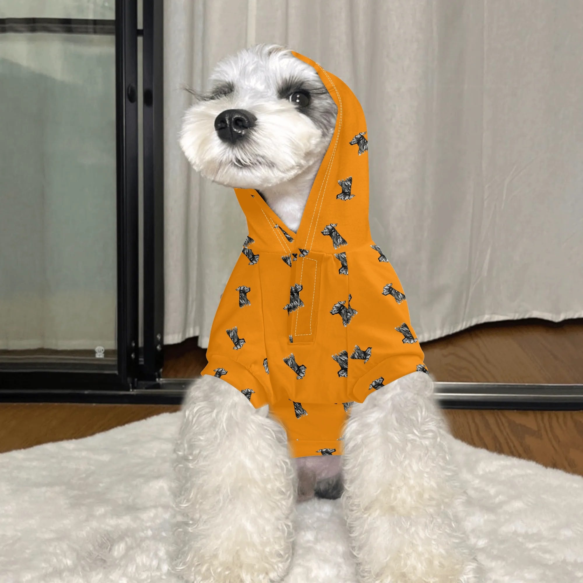 Personalized Pet Cothing Clothes 4 Legs Outfit Pet Pullover Hoodie