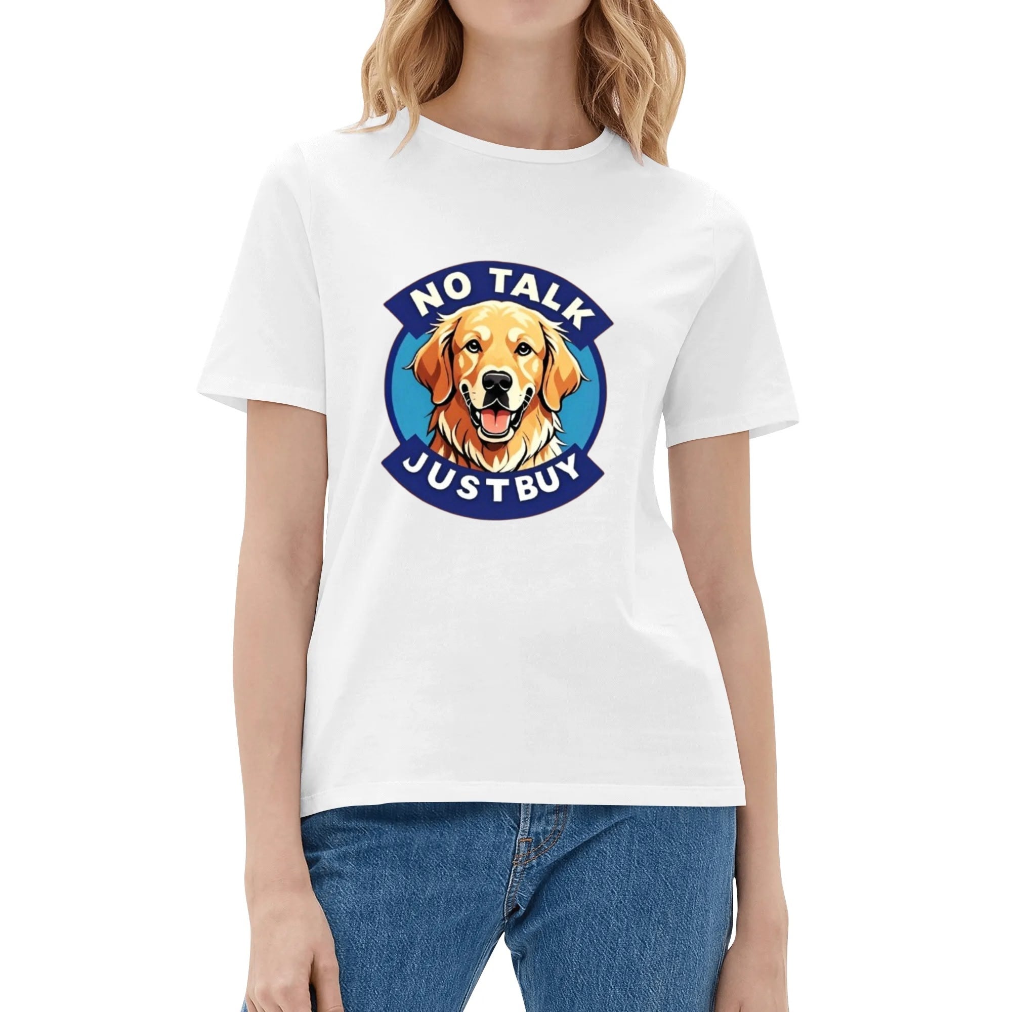 Women's Cotton T Shirt Personalize Print