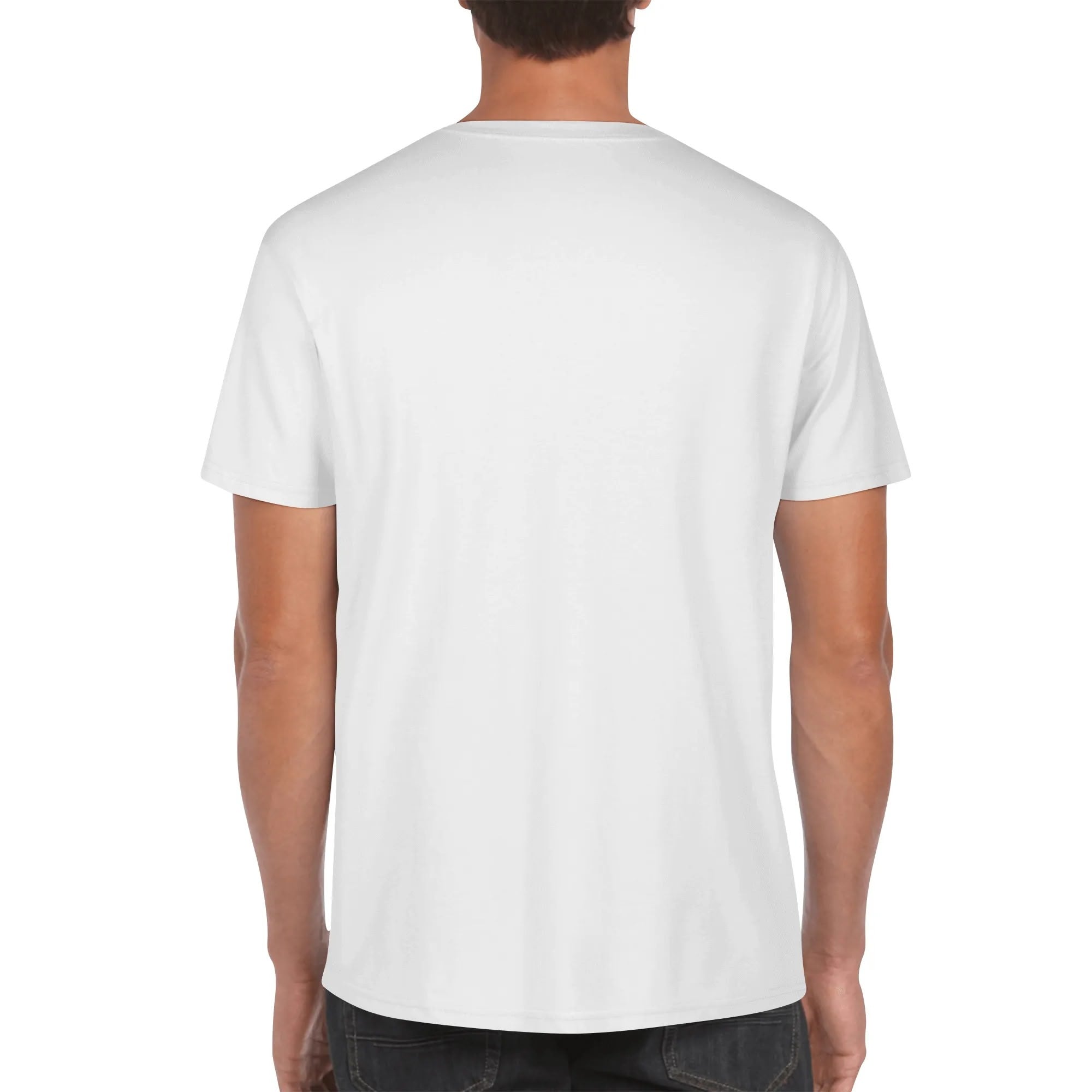 Men‘s Cotton Front Printing T Shirt