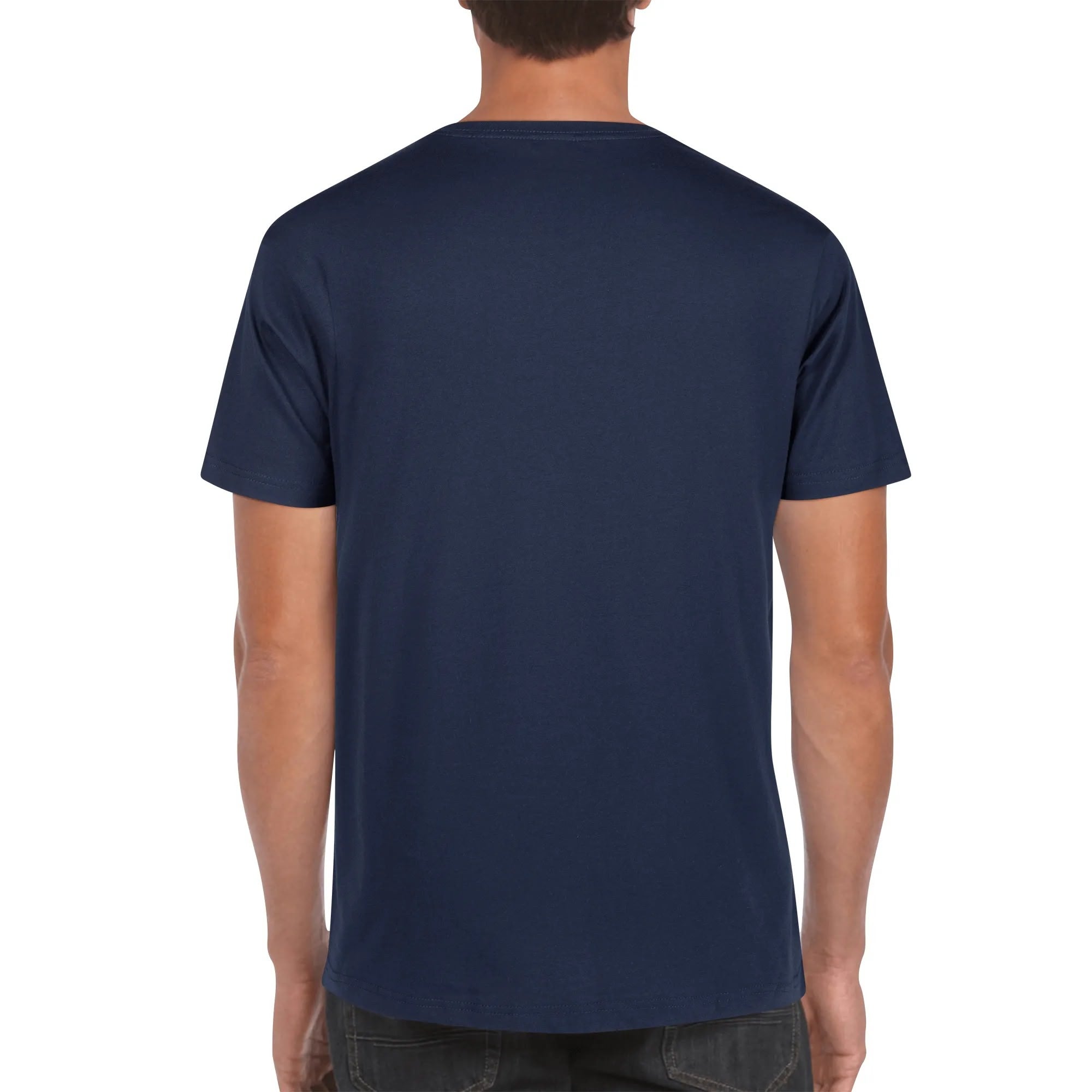 Men‘s Cotton Front Printing T Shirt