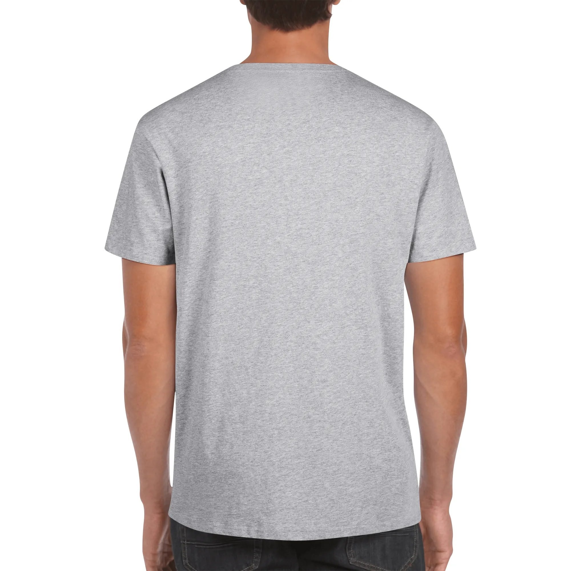 Men‘s Cotton Front Printing T Shirt