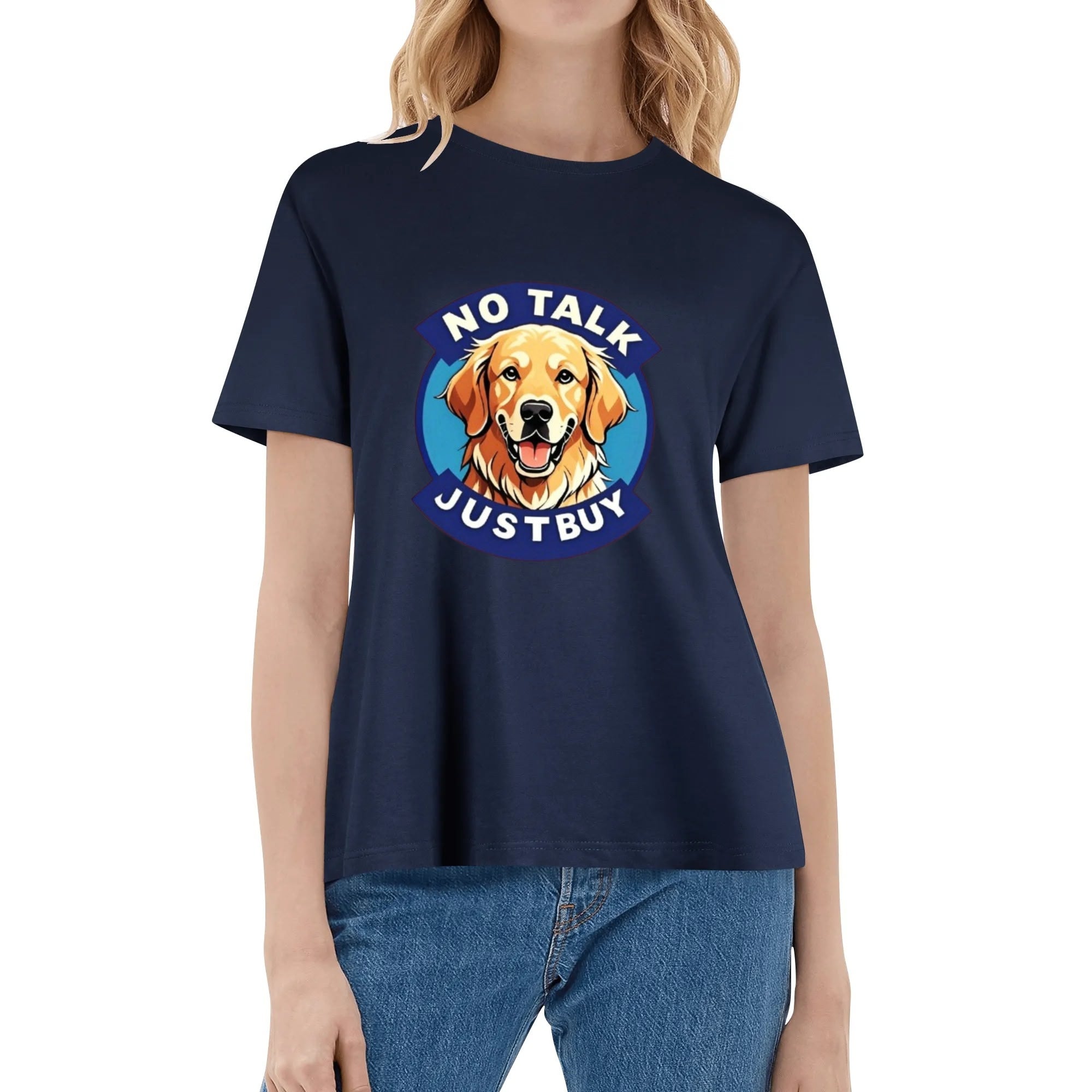 Women's Cotton T Shirt Personalize Print