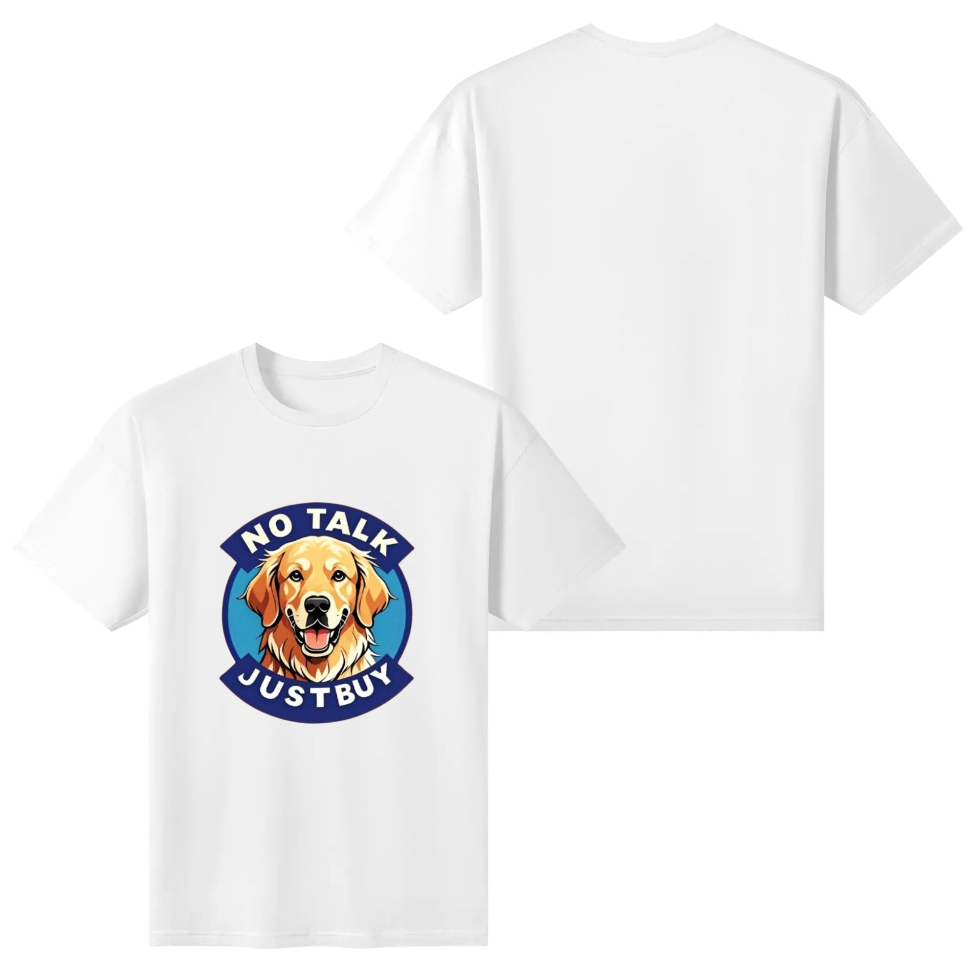 Men‘s Cotton Front Printing T Shirt
