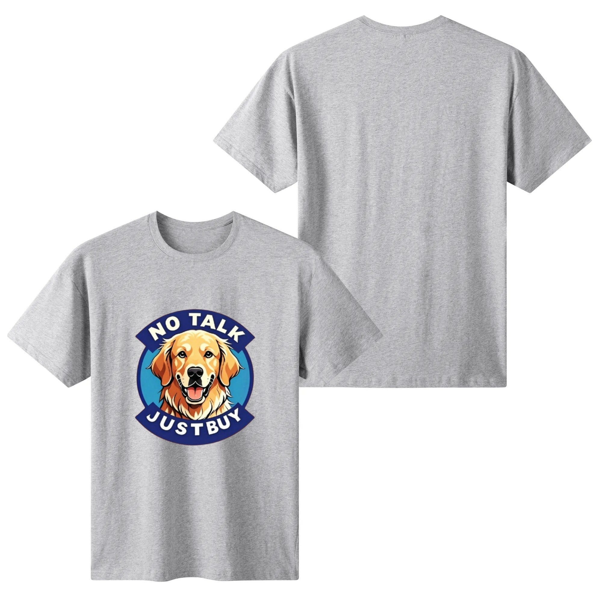 Men‘s Cotton Front Printing T Shirt