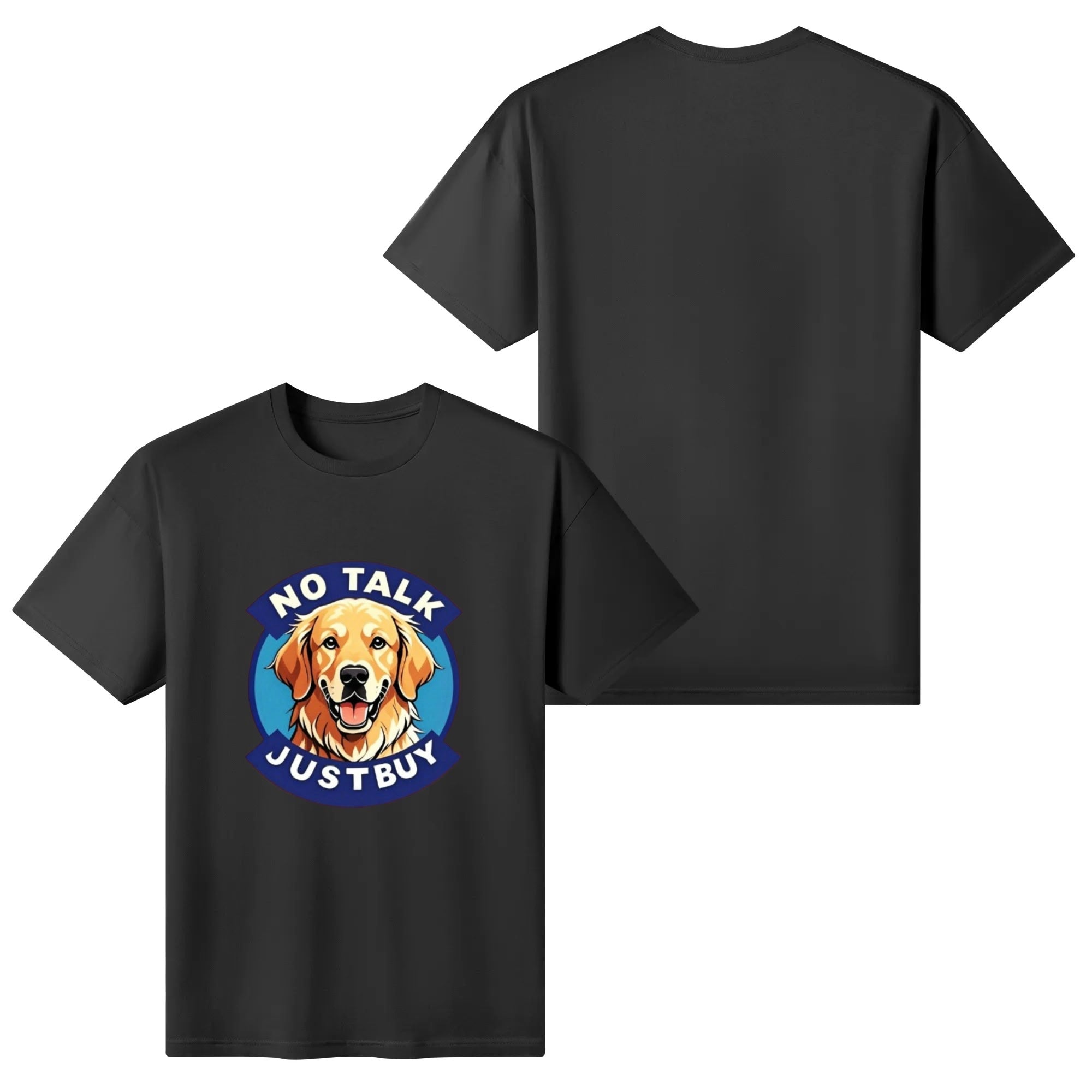 Men‘s Cotton Front Printing T Shirt