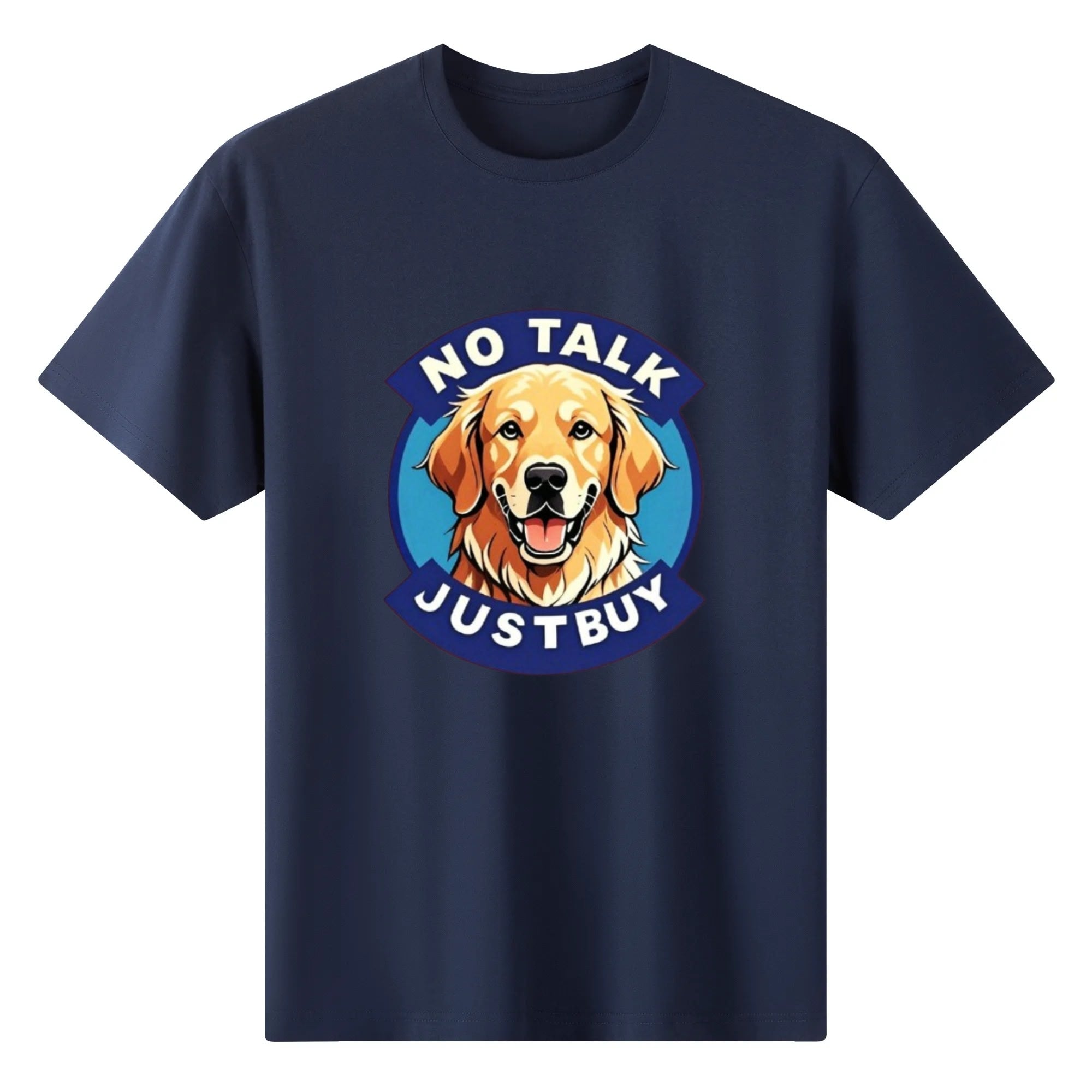 Men‘s Cotton Front Printing T Shirt