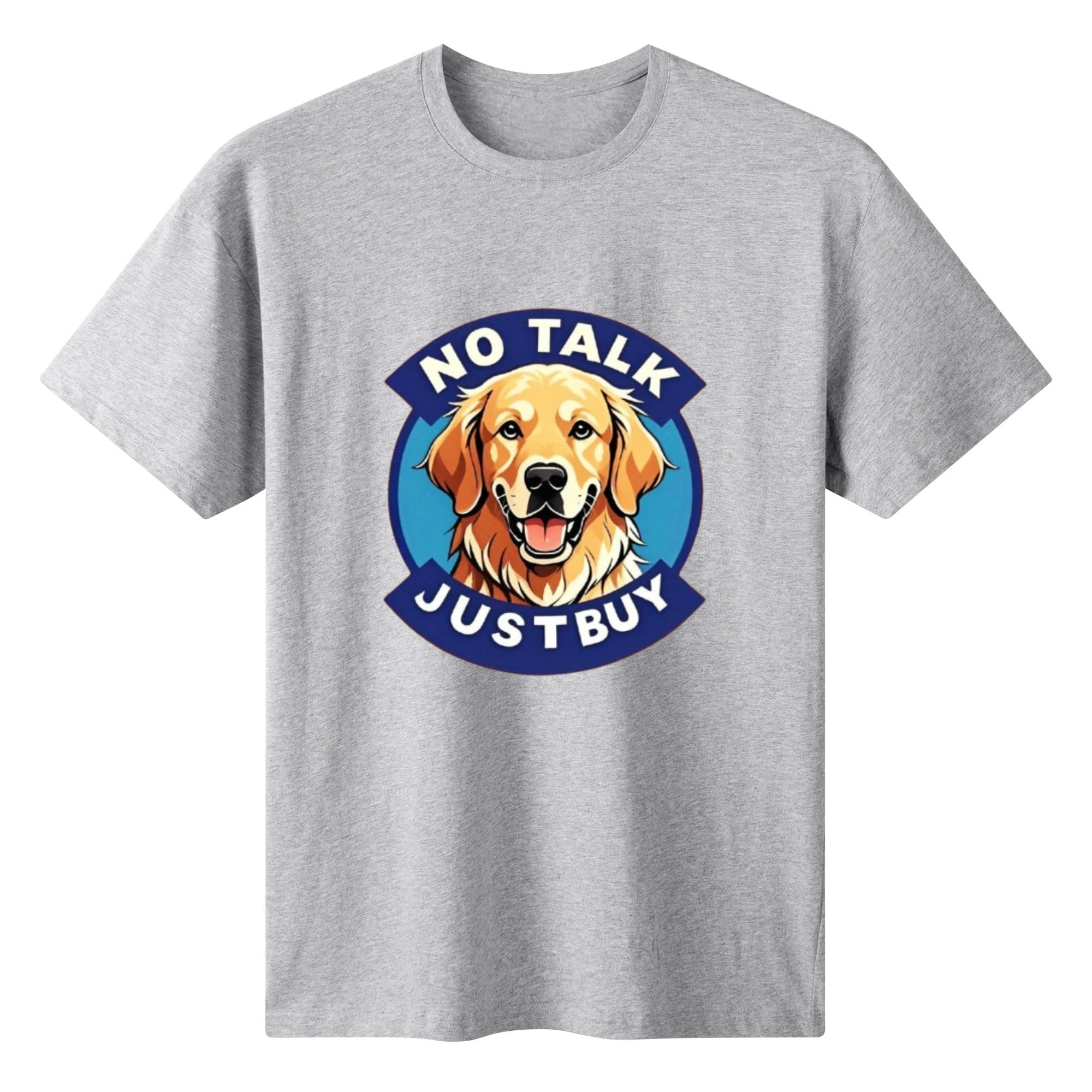 Men‘s Cotton Front Printing T Shirt