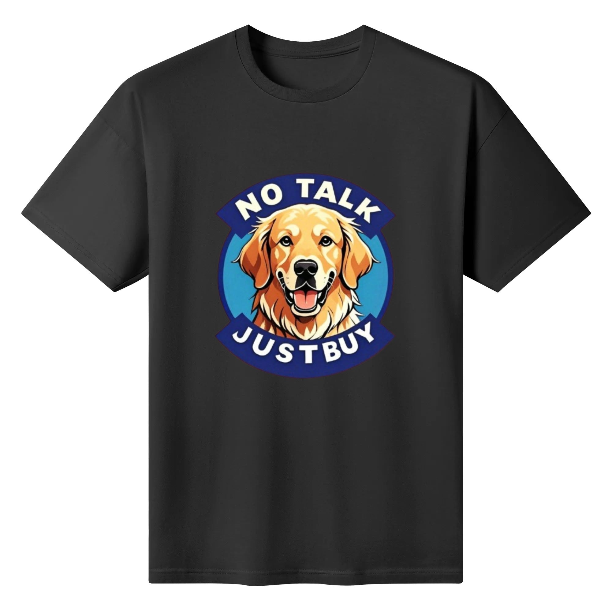 Men‘s Cotton Front Printing T Shirt