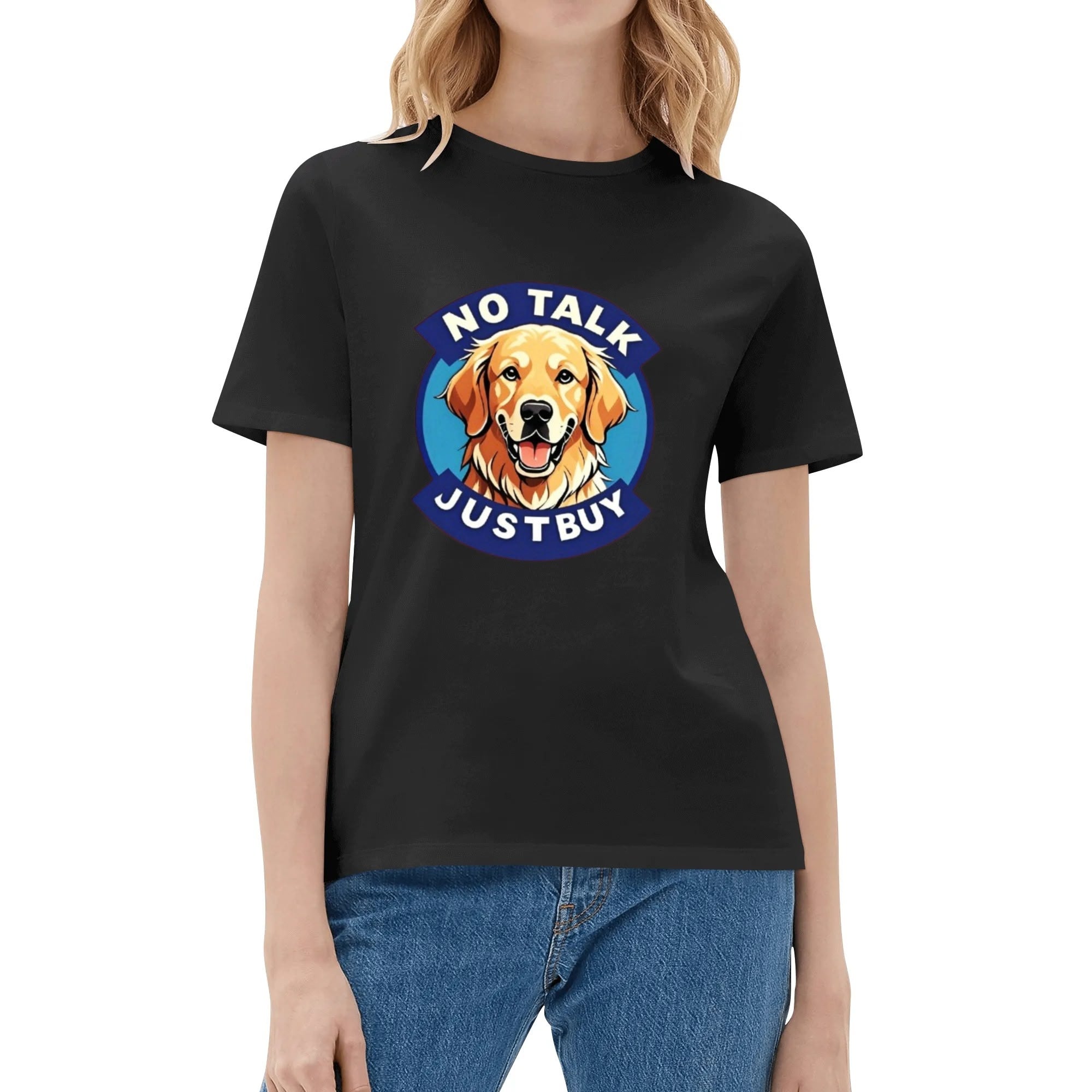 Women's Cotton T Shirt Personalize Print