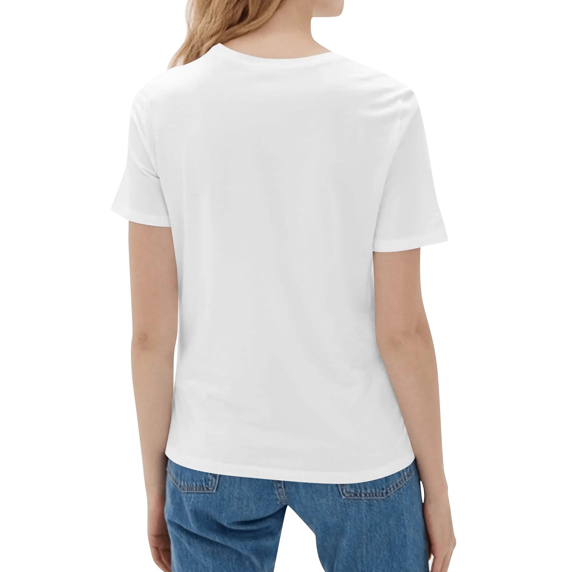 Women's Cotton T Shirt Personalize Print