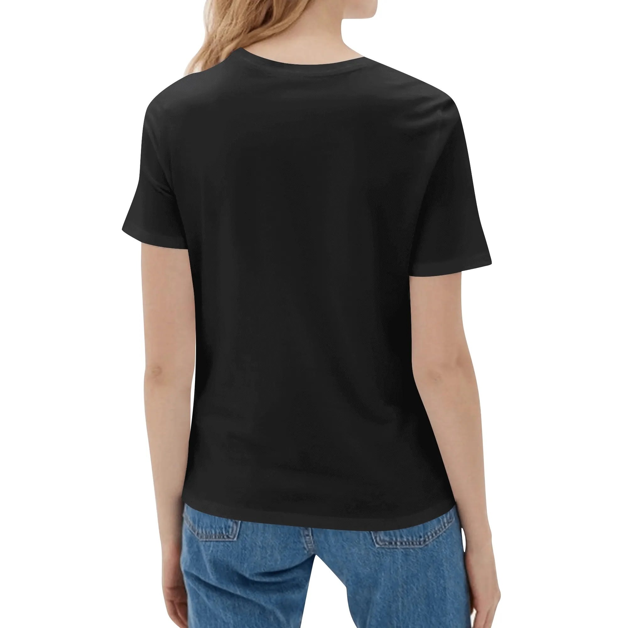 Women's Cotton T Shirt Personalize Print