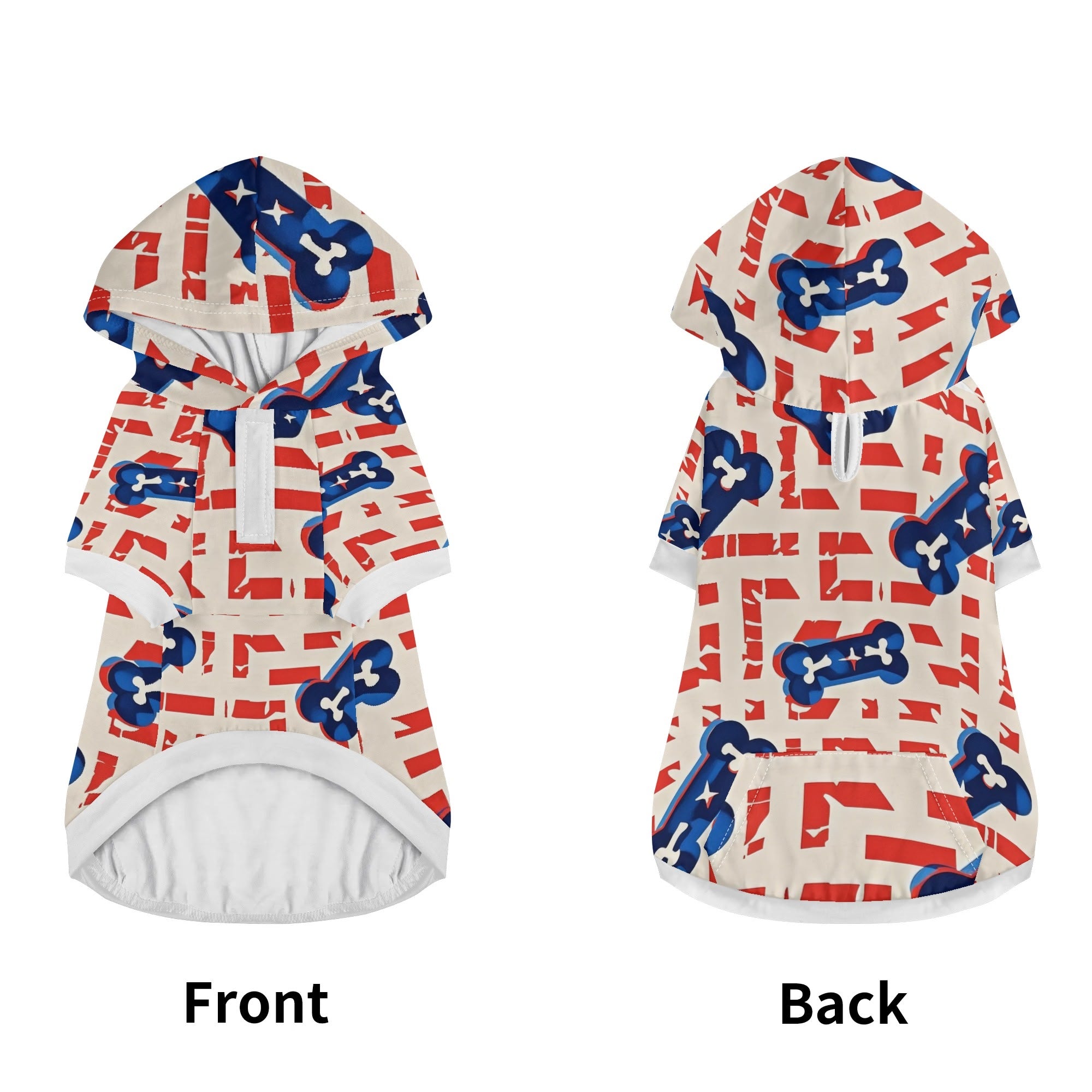 All print dog Hoodie--POD dog clothing