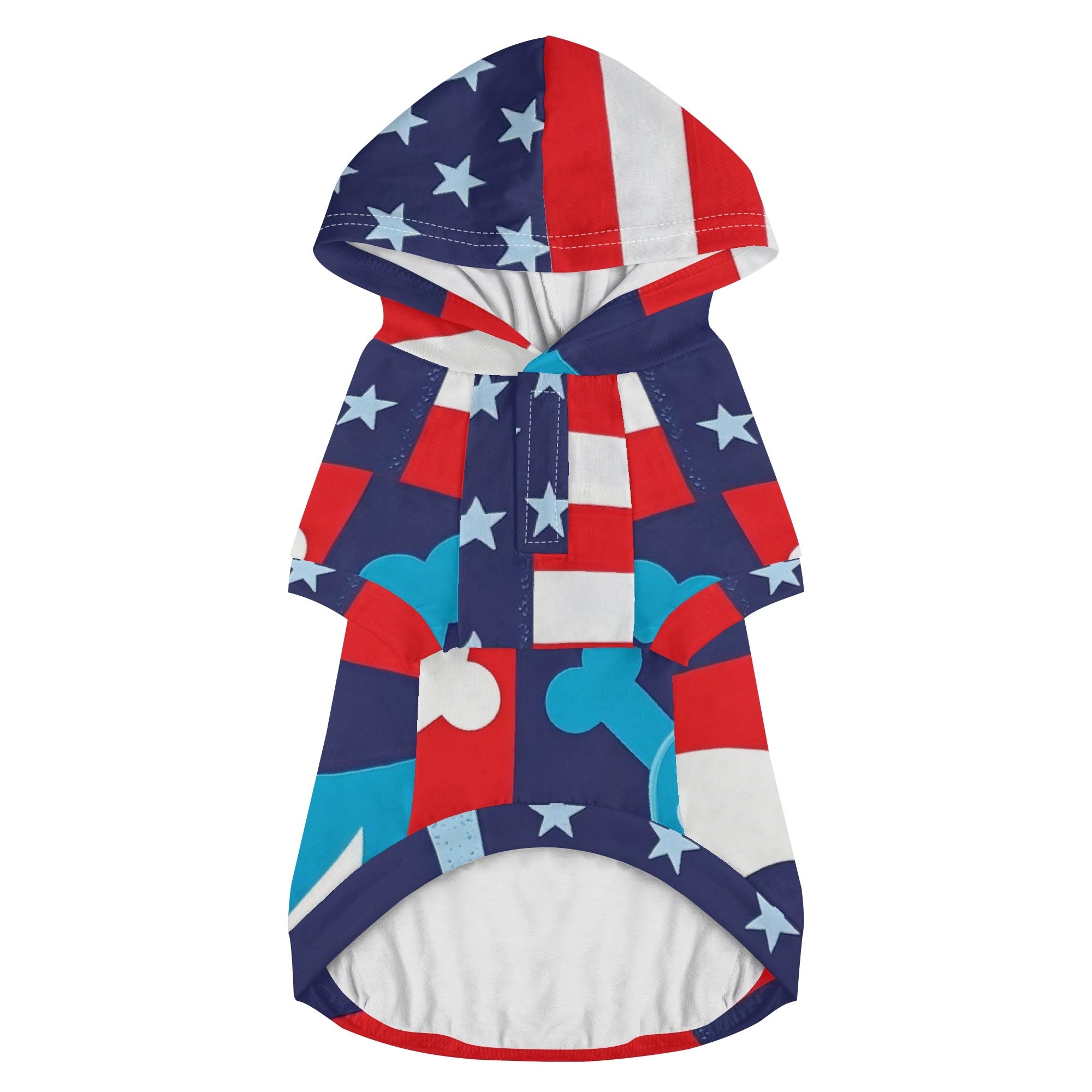 Full Printing Pet Pullover Hoodie-POD Dog Clothing