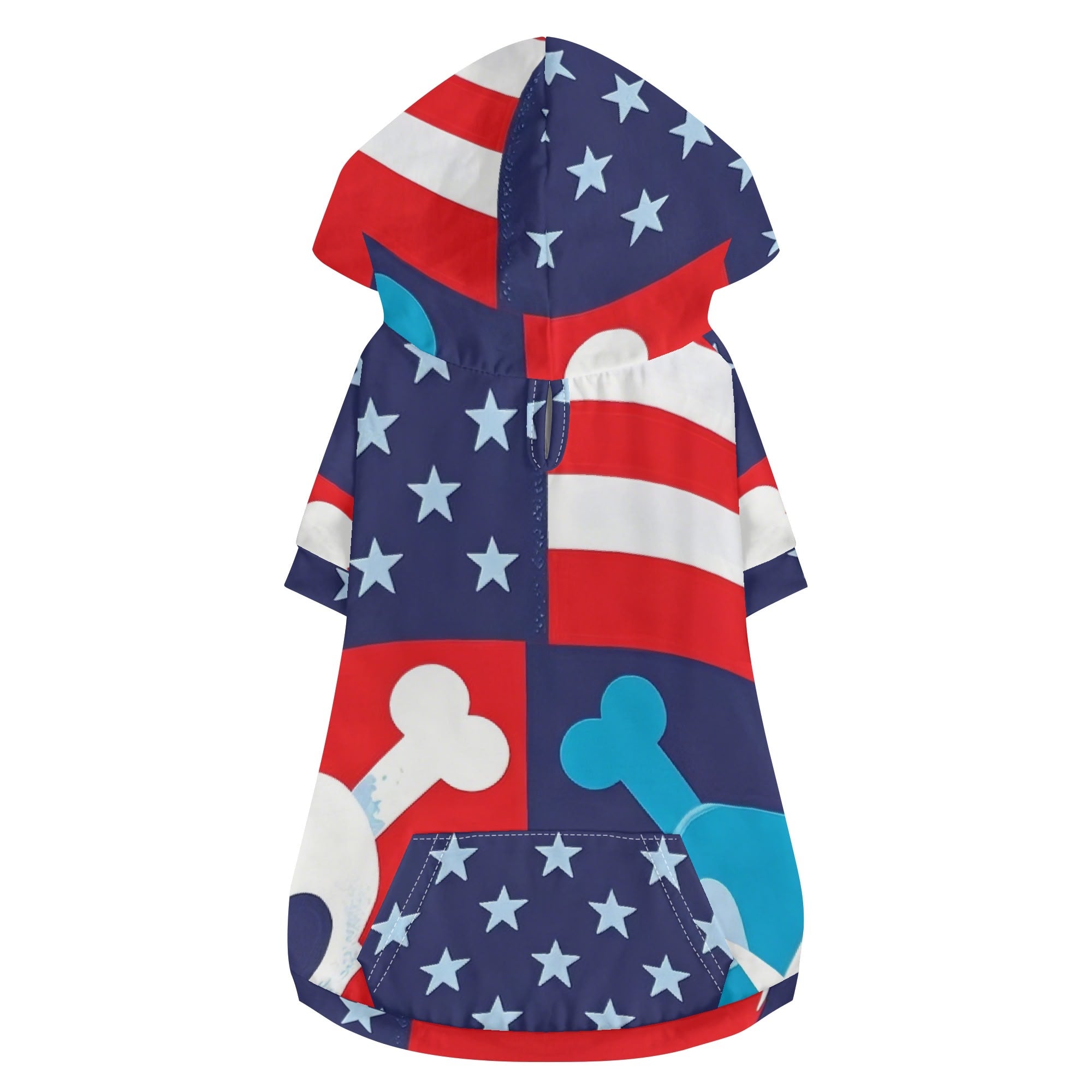 Full Printing Pet Pullover Hoodie-POD Dog Clothing