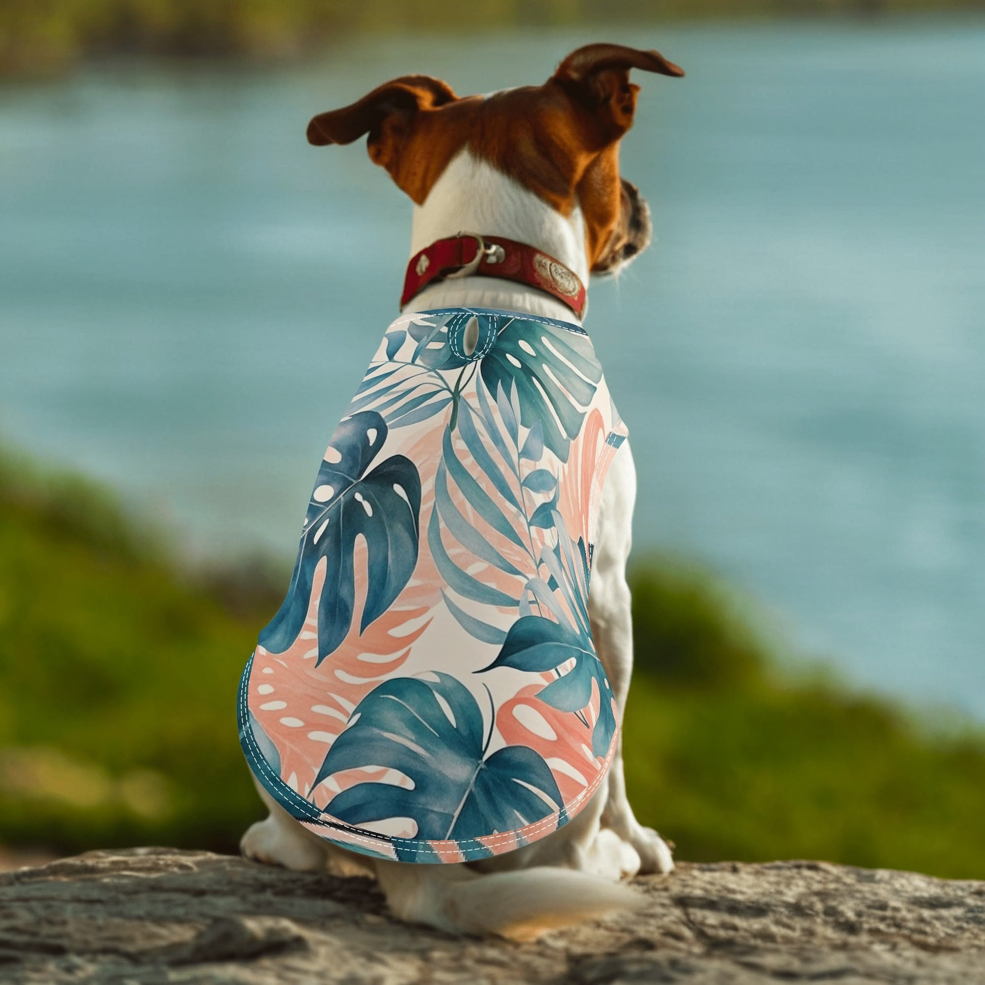 Full Printing POD Pet Clothing for Small Medium Dogs Cats