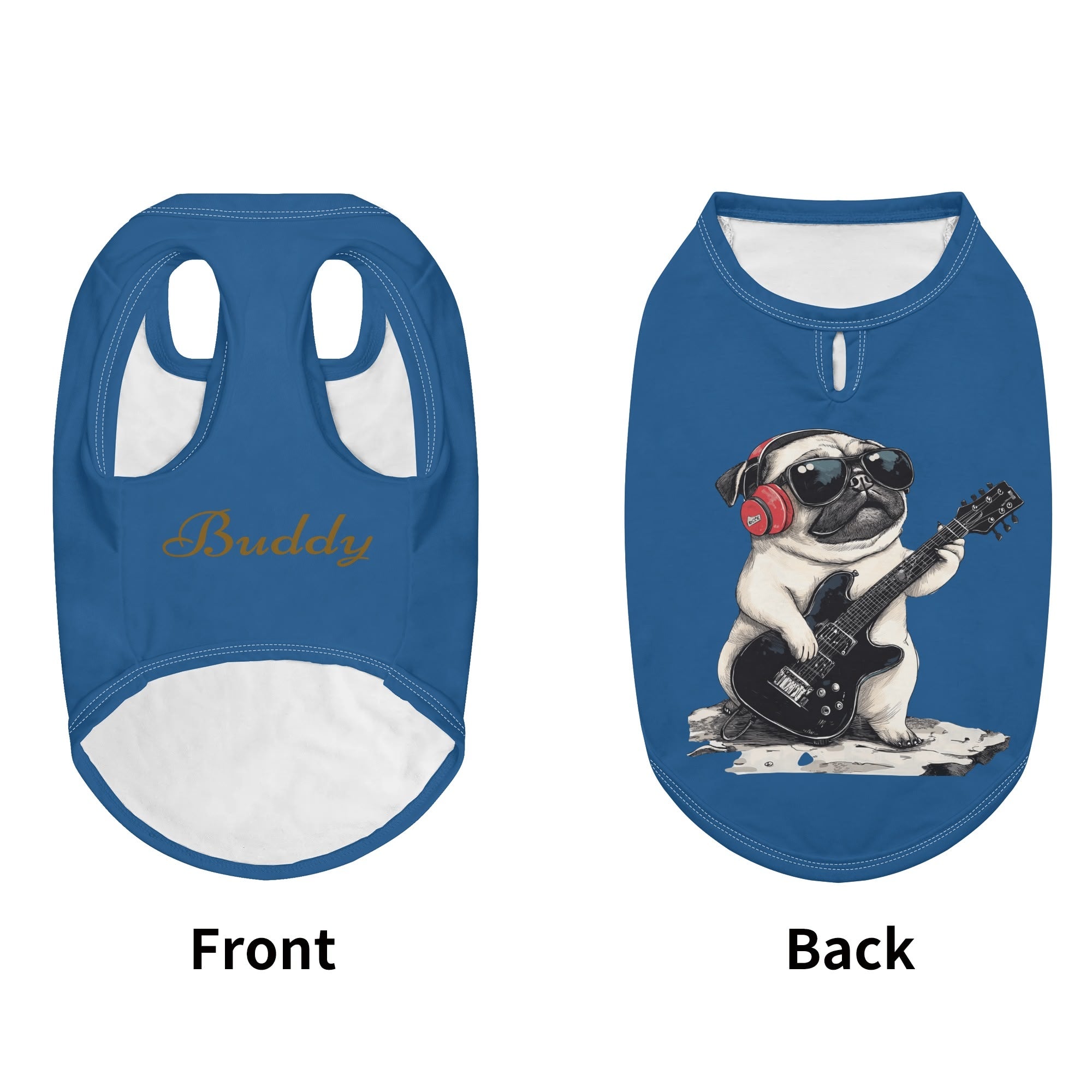 POD Printing Pet Clothing--Pet Graphic Clothing With Pet Name