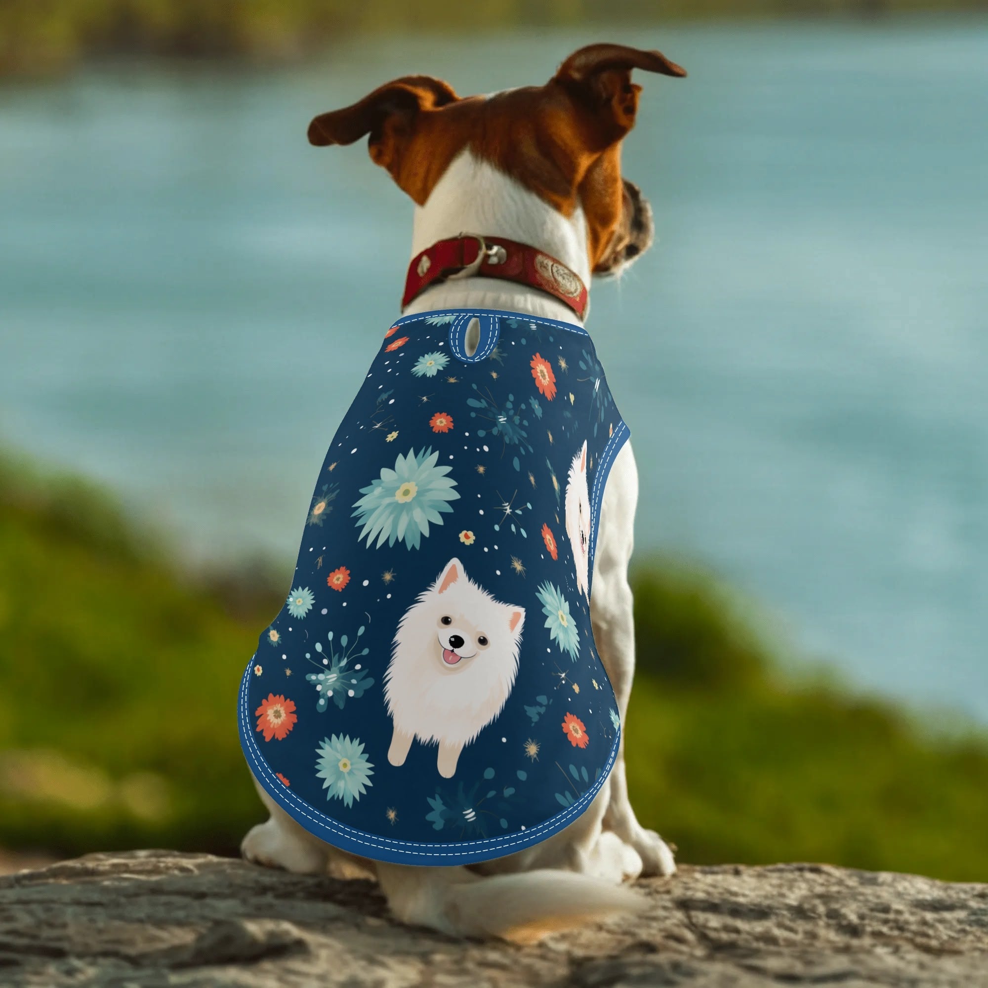 Full Print Pet Shirt for Small Medium Dogs Cats-POD Pet Clothing