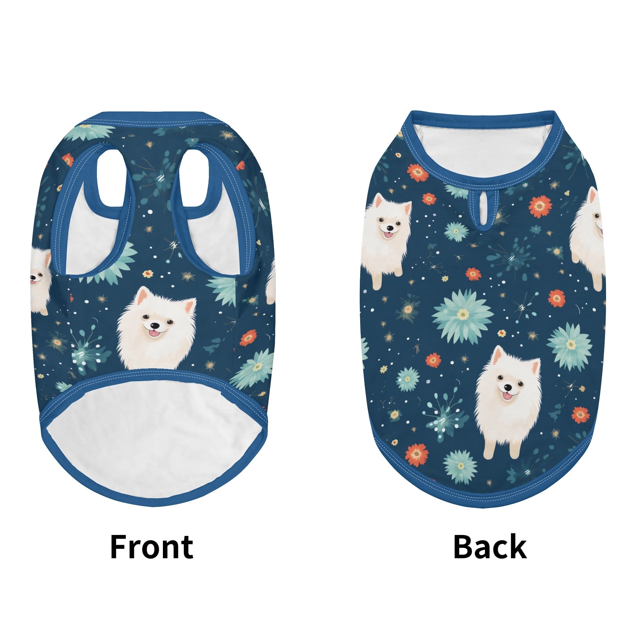 Full Print Pet Shirt for Small Medium Dogs Cats-POD Pet Clothing