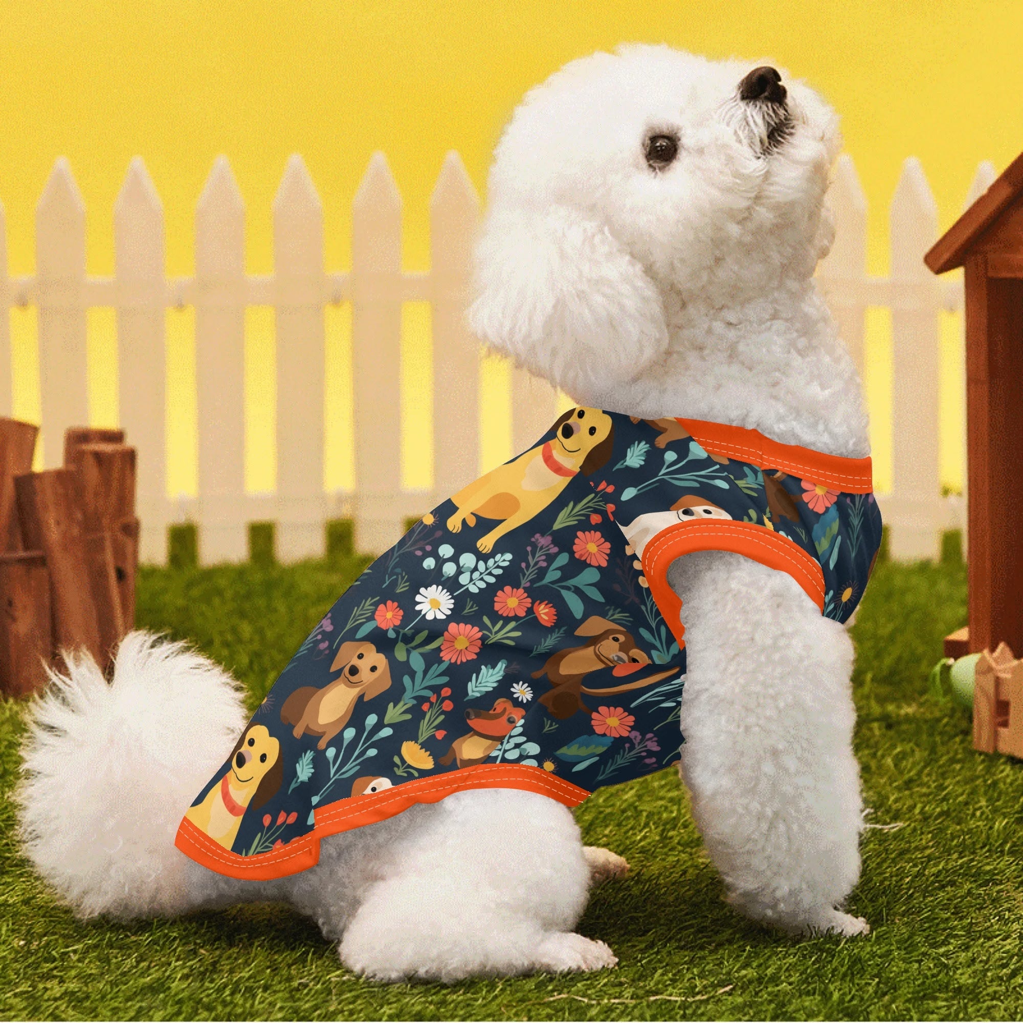 Full Print Pet Clothing POD Pet Gift For Small Medium Dogs