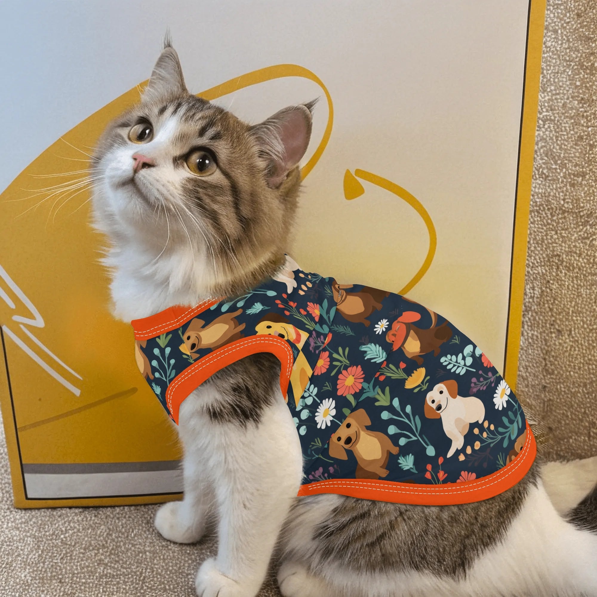 Full Print Pet Clothing POD Pet Gift For Small Medium Dogs