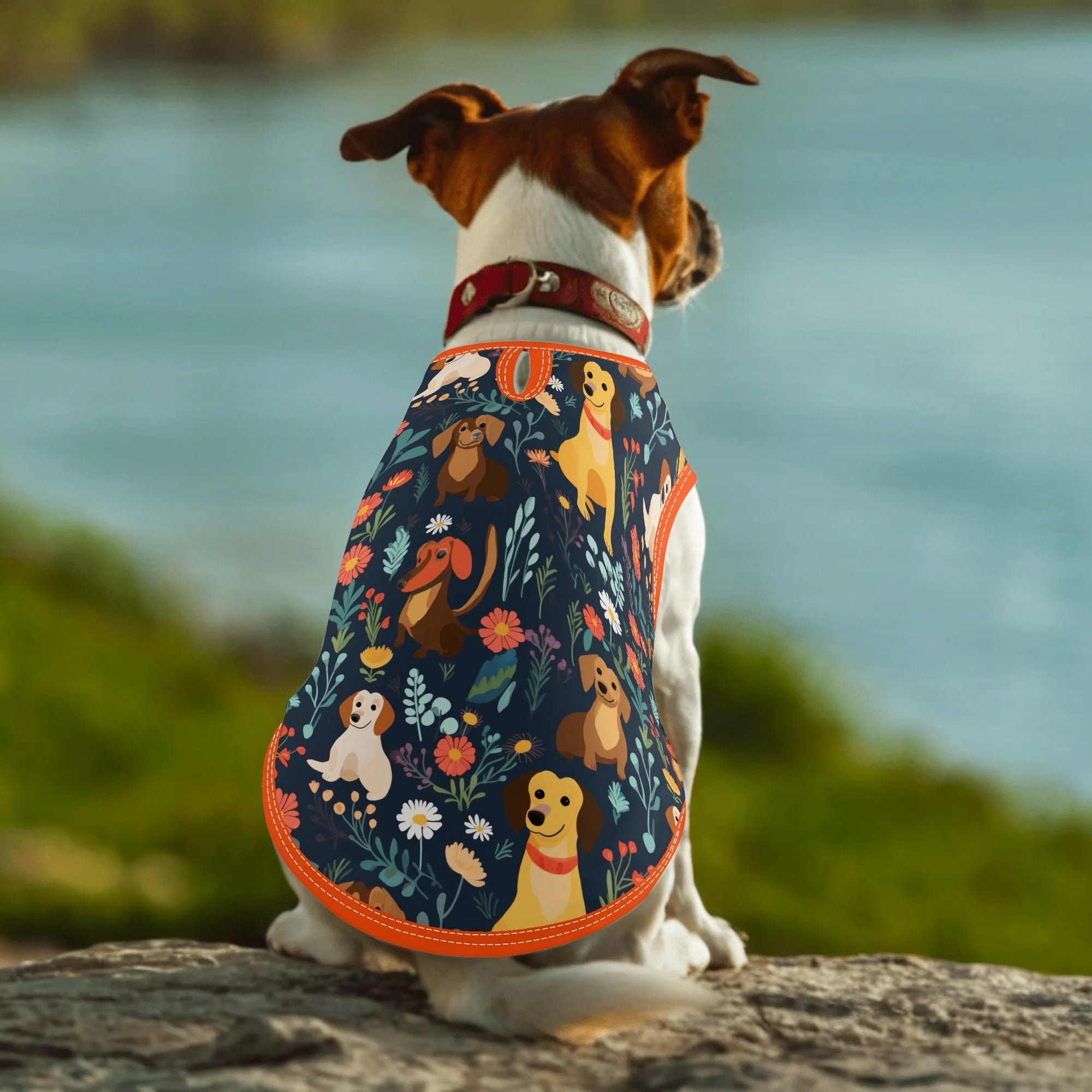 Full Print Pet Clothing POD Pet Gift For Small Medium Dogs