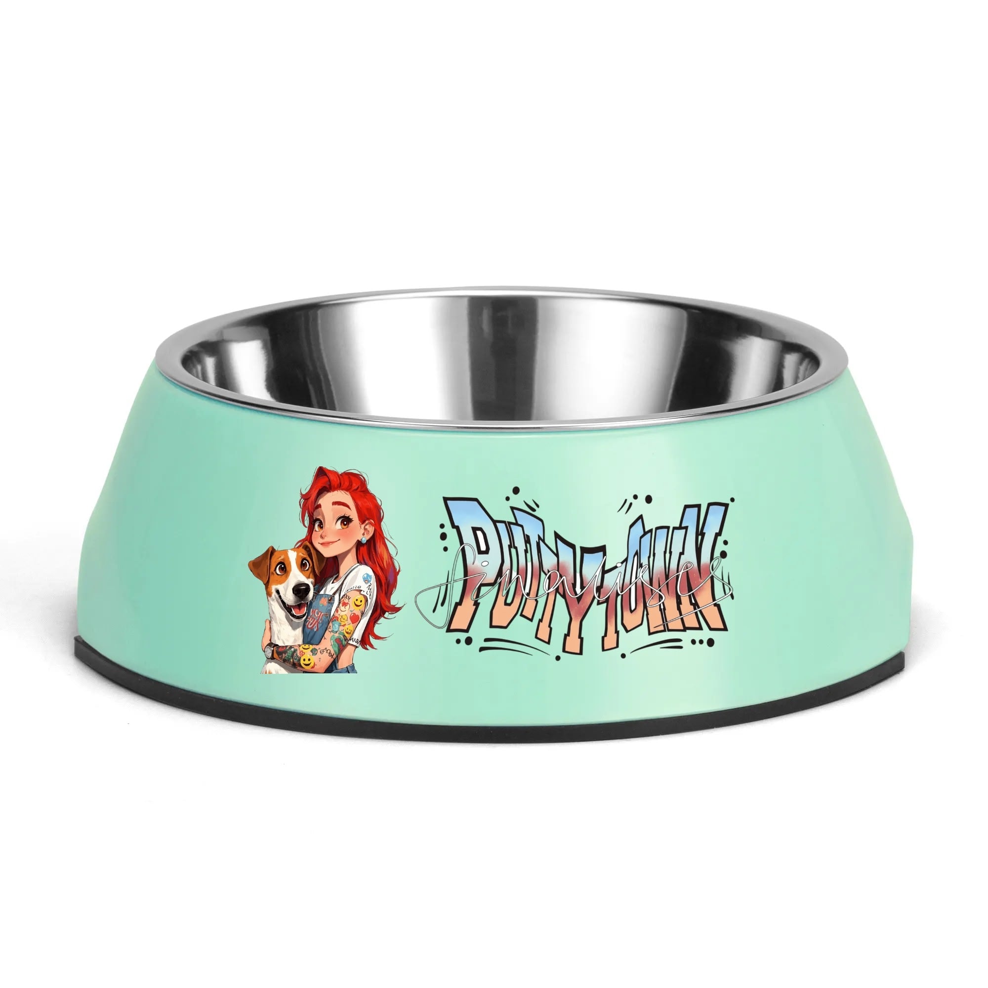 Customizable Stainless Steel Pet Bowl – Stylish &Personalized Feeding Time