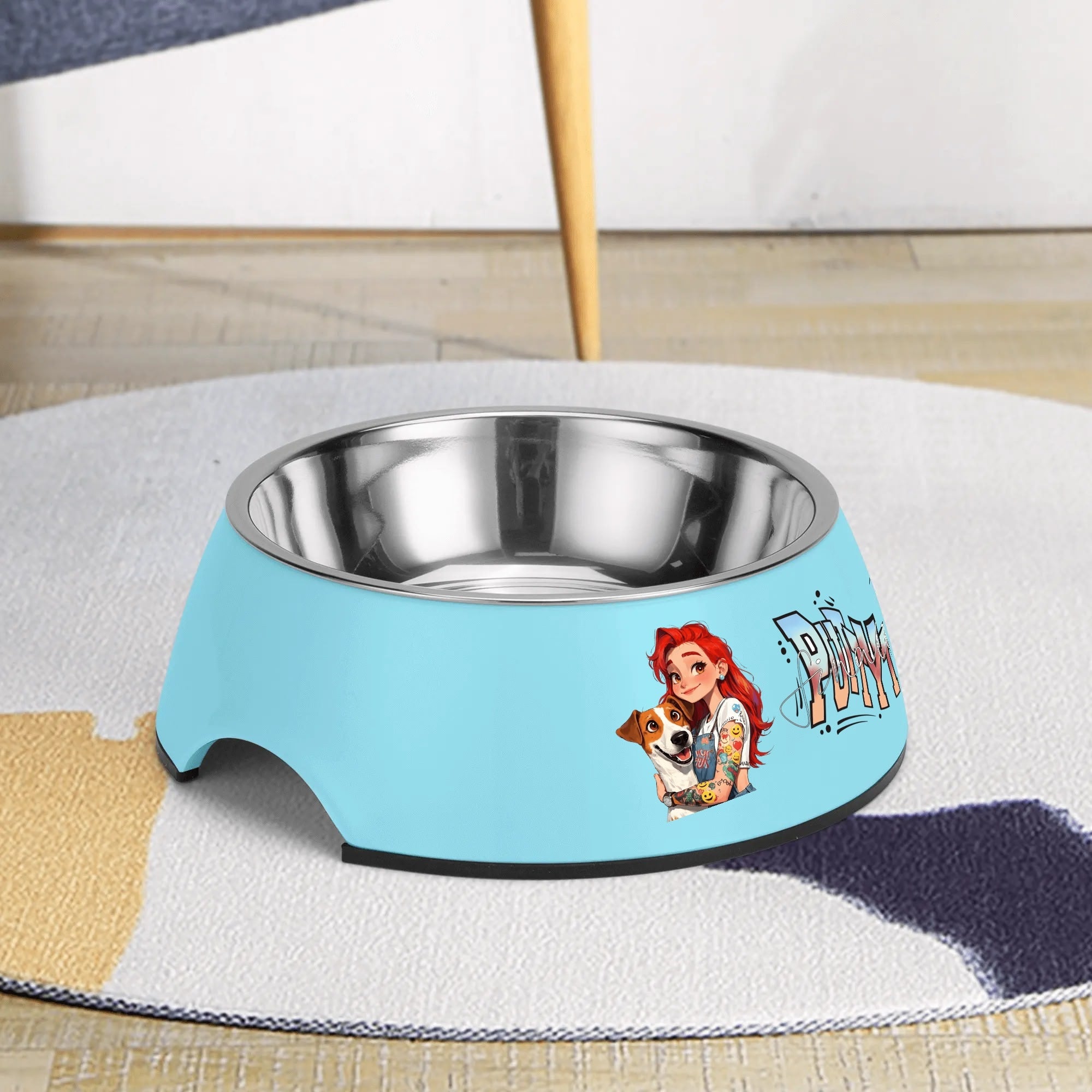 Customizable Stainless Steel Pet Bowl – Stylish &Personalized Feeding Time