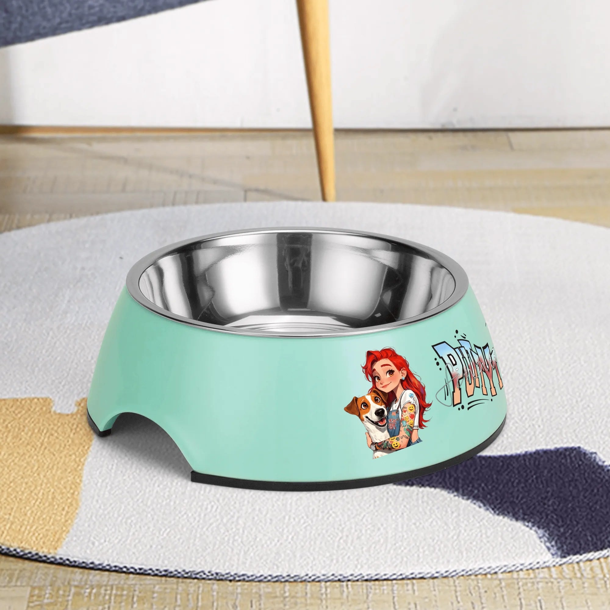 Customizable Stainless Steel Pet Bowl – Stylish &Personalized Feeding Time