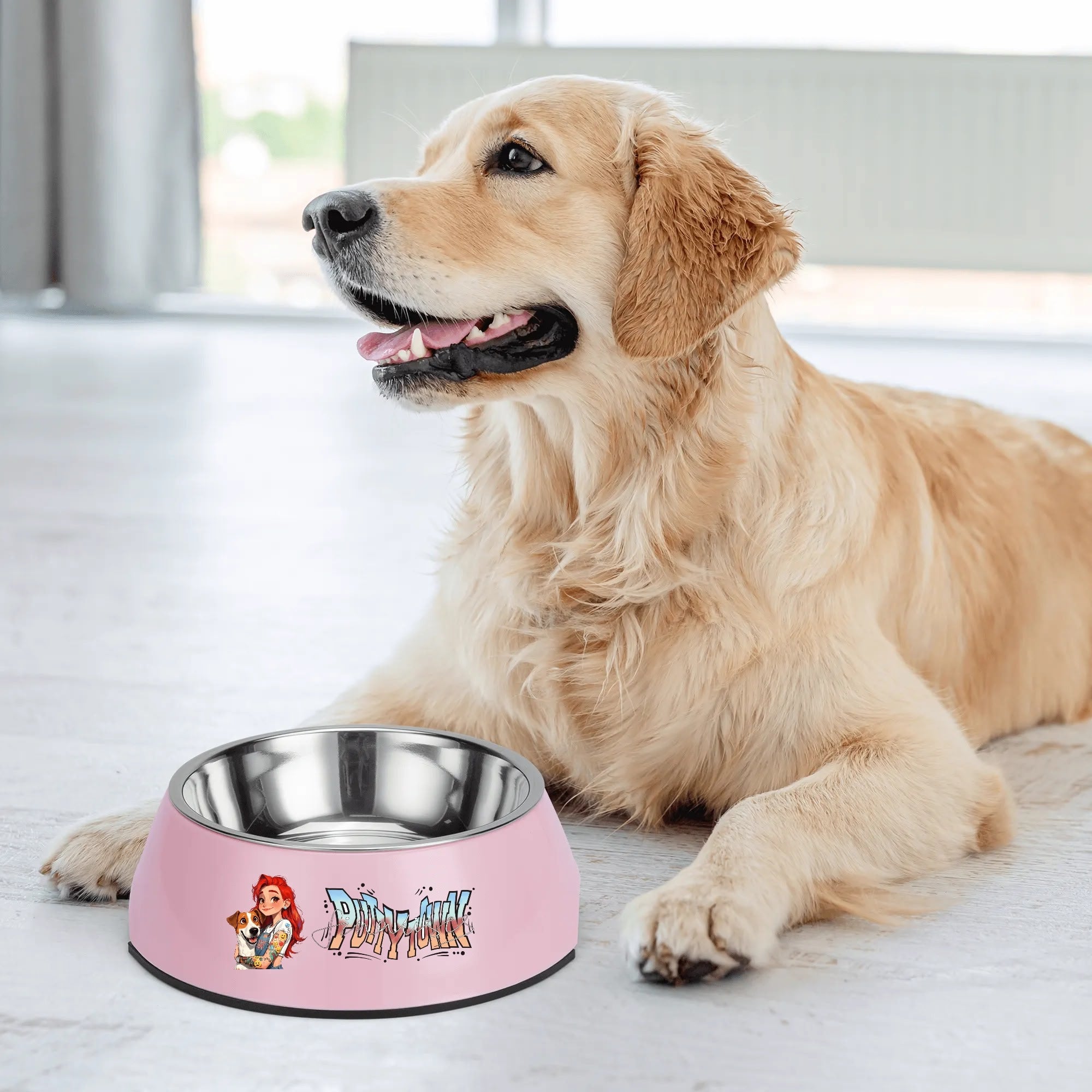 Customizable Stainless Steel Pet Bowl – Stylish &Personalized Feeding Time