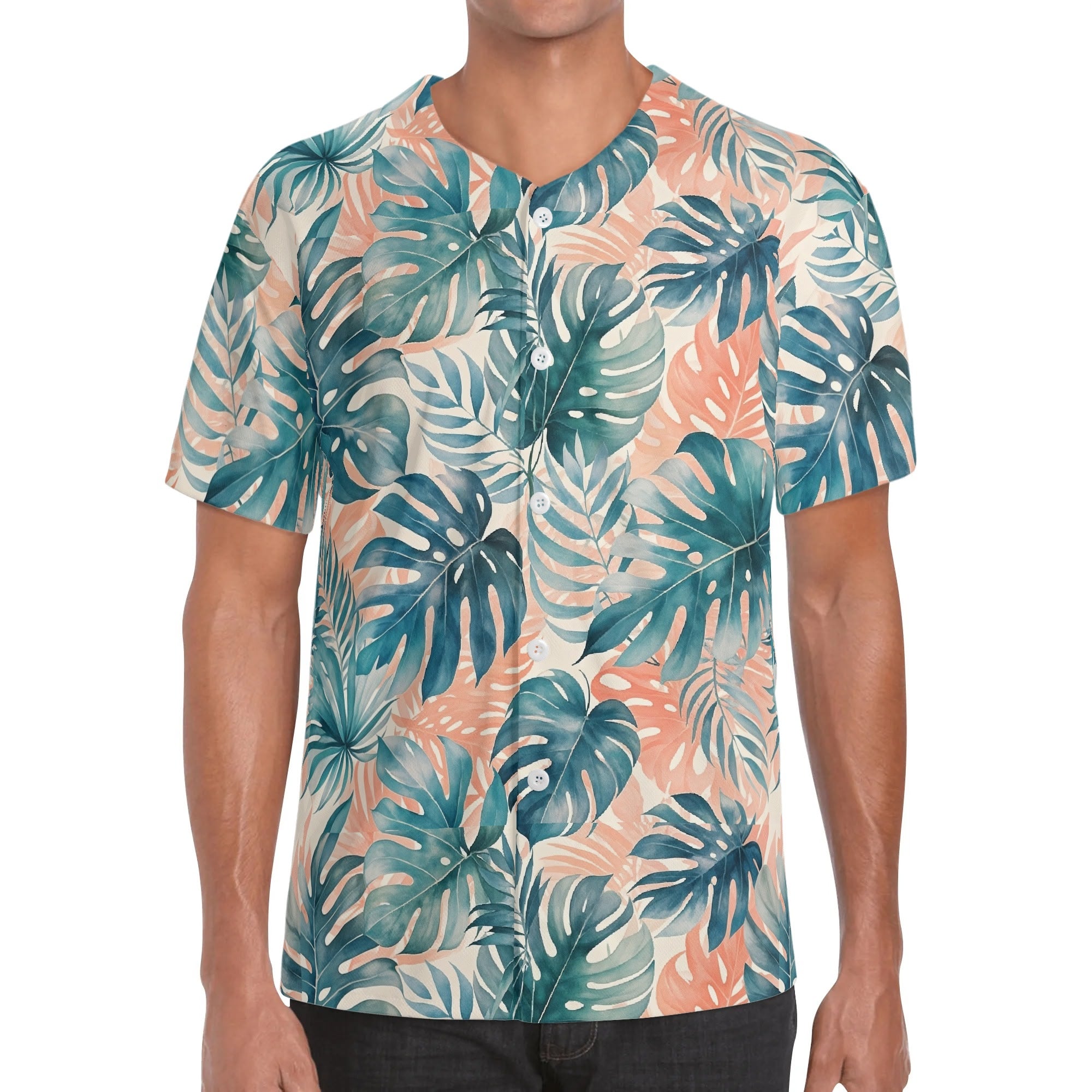Men’s Custom Baseball Shirt – Full Print Design