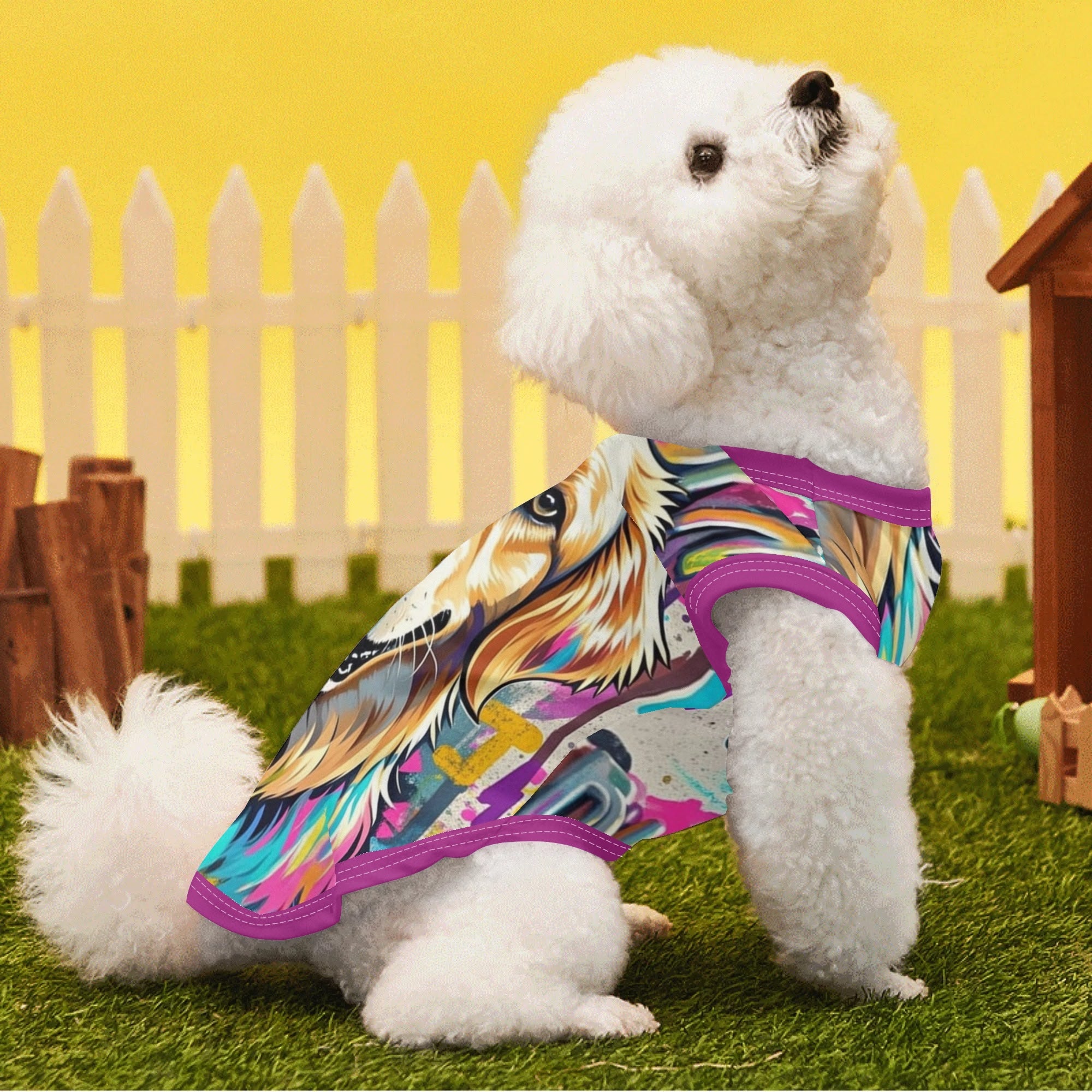 All Over Printing Pet Clothing-POD Printing Pet Clothing For Pet Gift