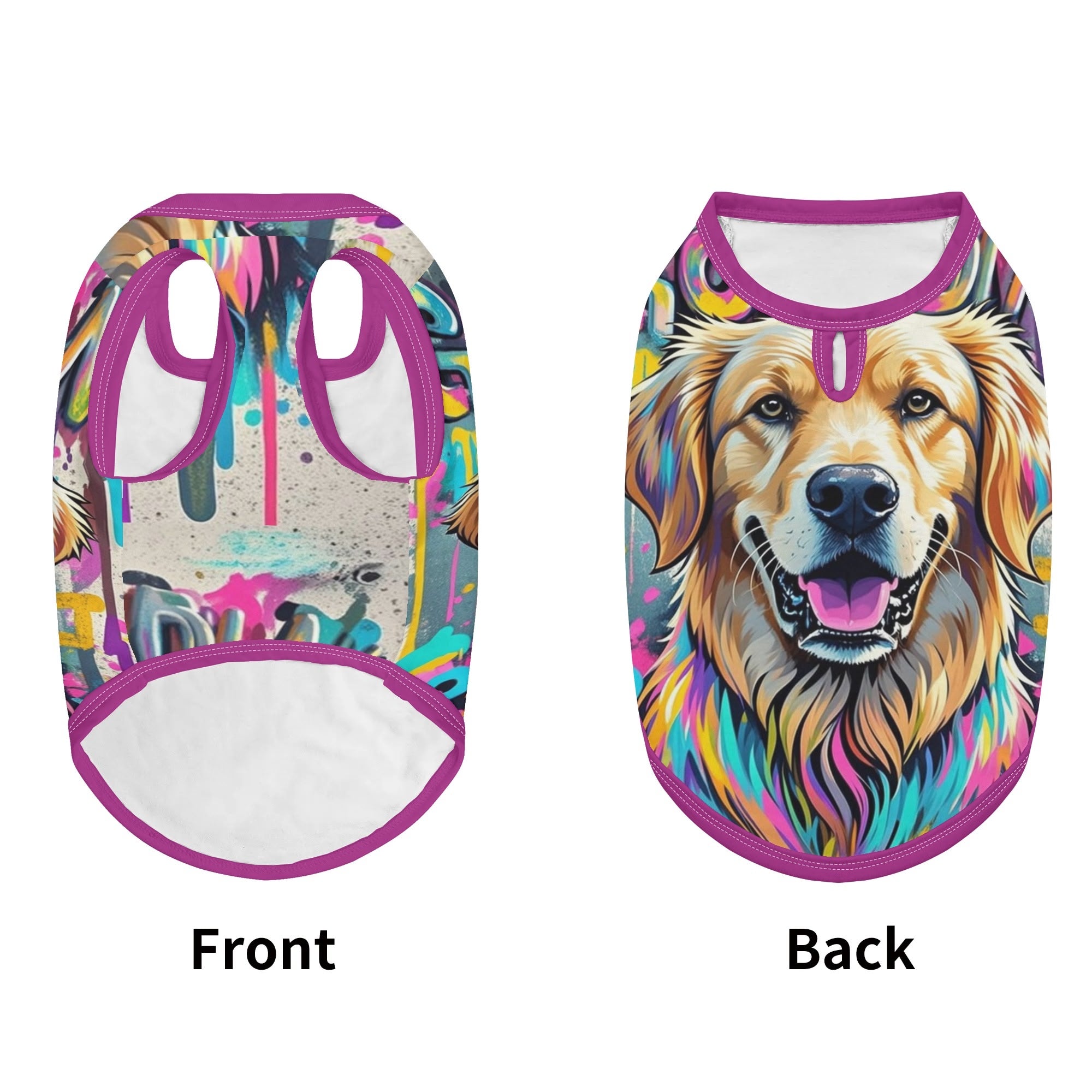 All Over Printing Pet Clothing-POD Printing Pet Clothing For Pet Gift