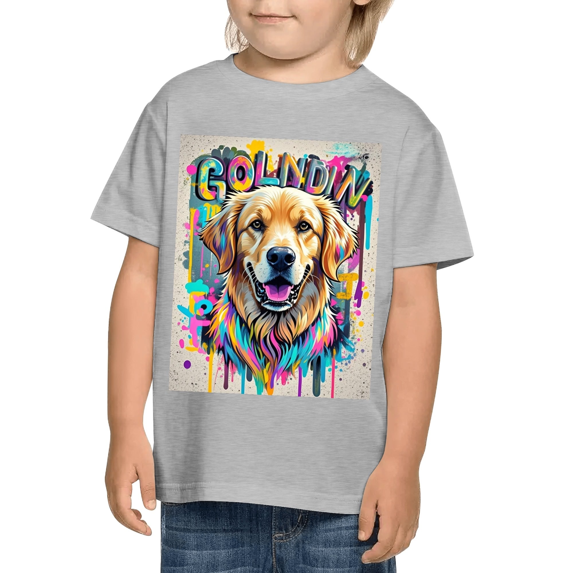 Custom Kids' T-Shirt – Personalized Front-Print Design