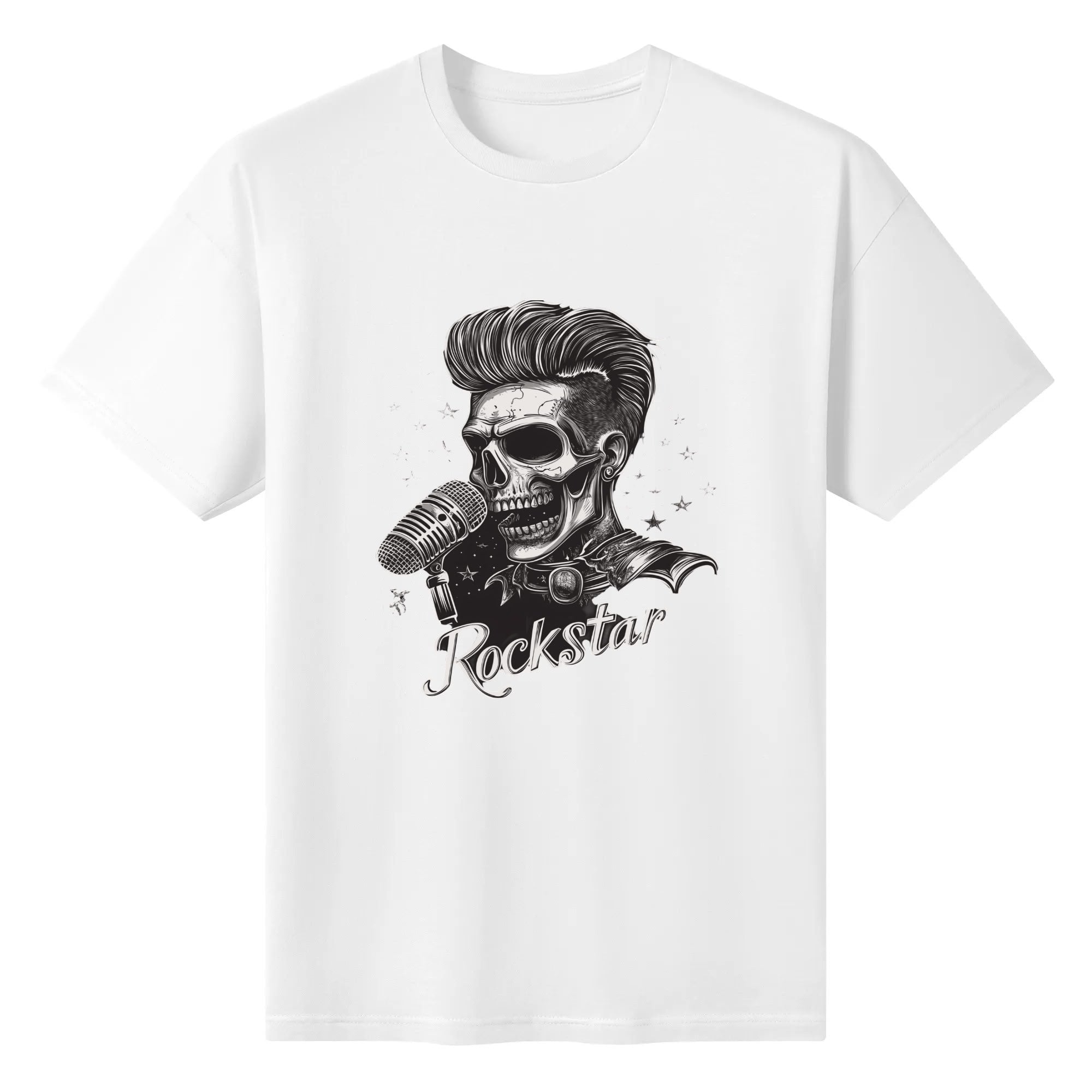 Custom Men’s T-Shirt – 100% Cotton with Personalized Front Image