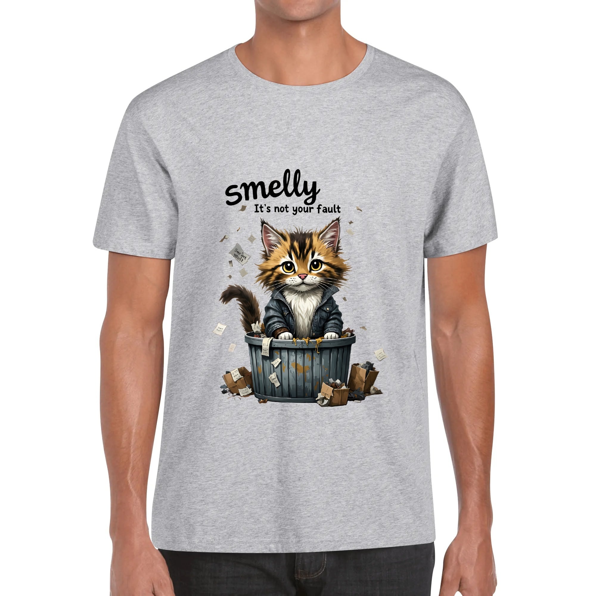Custom Cotton T-Shirt--Personalized Front Back Printing