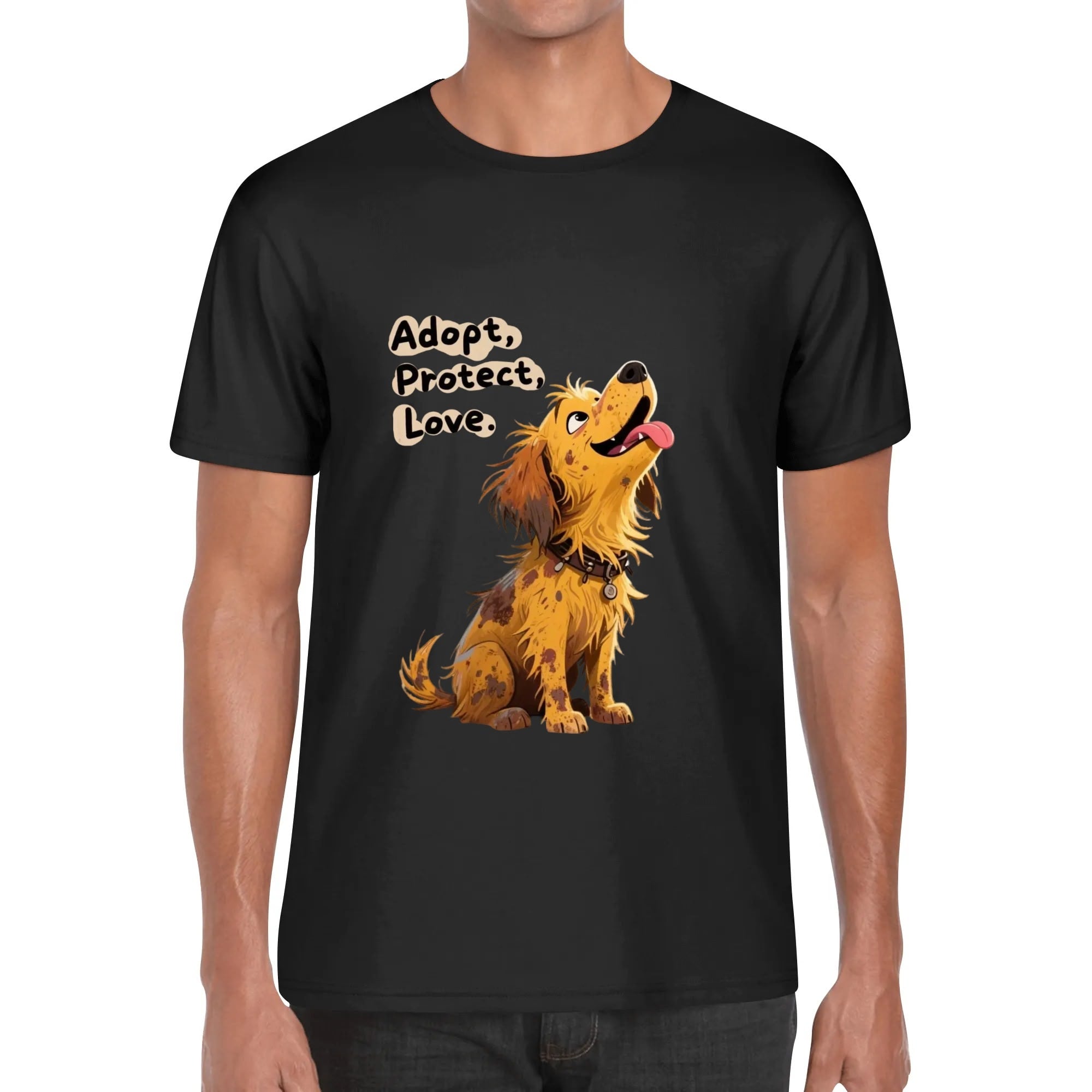 Personalized Front And Back Print-Custom Cotton T-Shirt