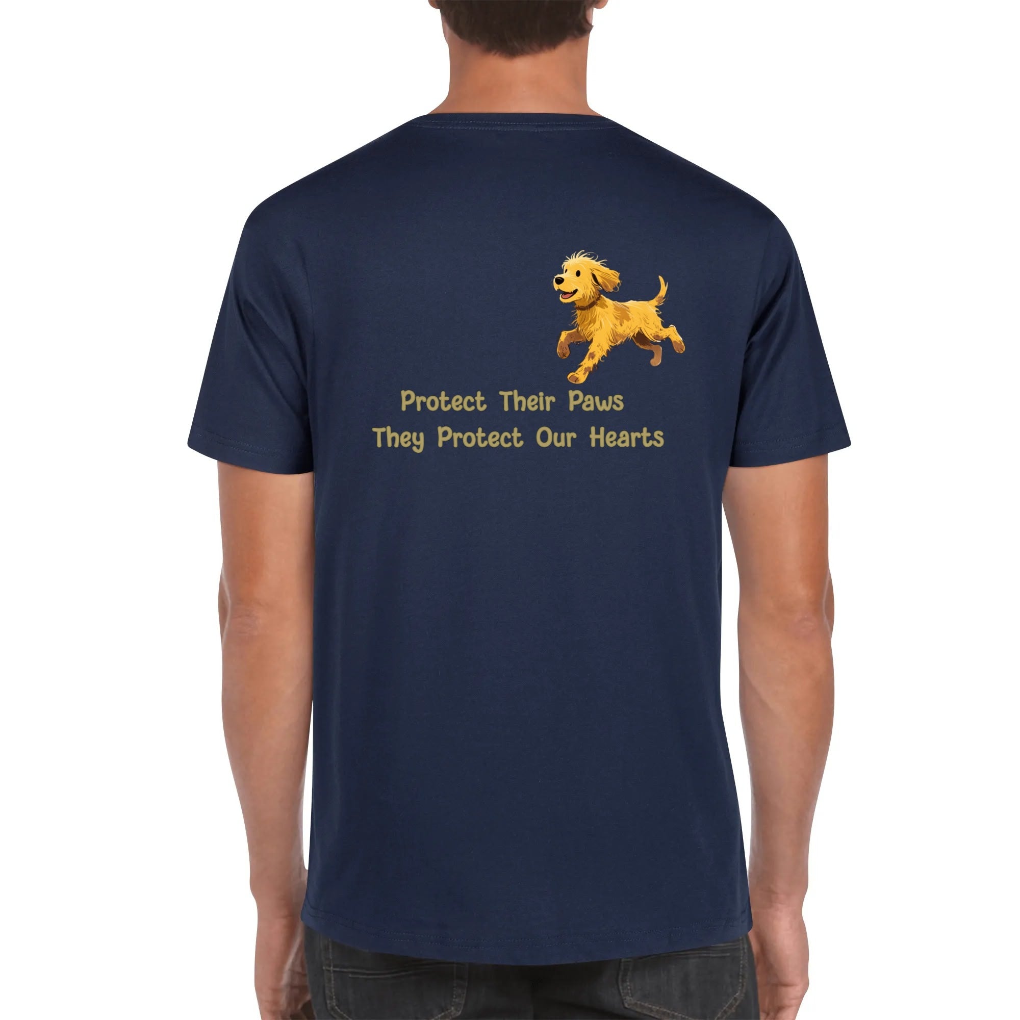 Personalized Front And Back Print-Custom Cotton T-Shirt