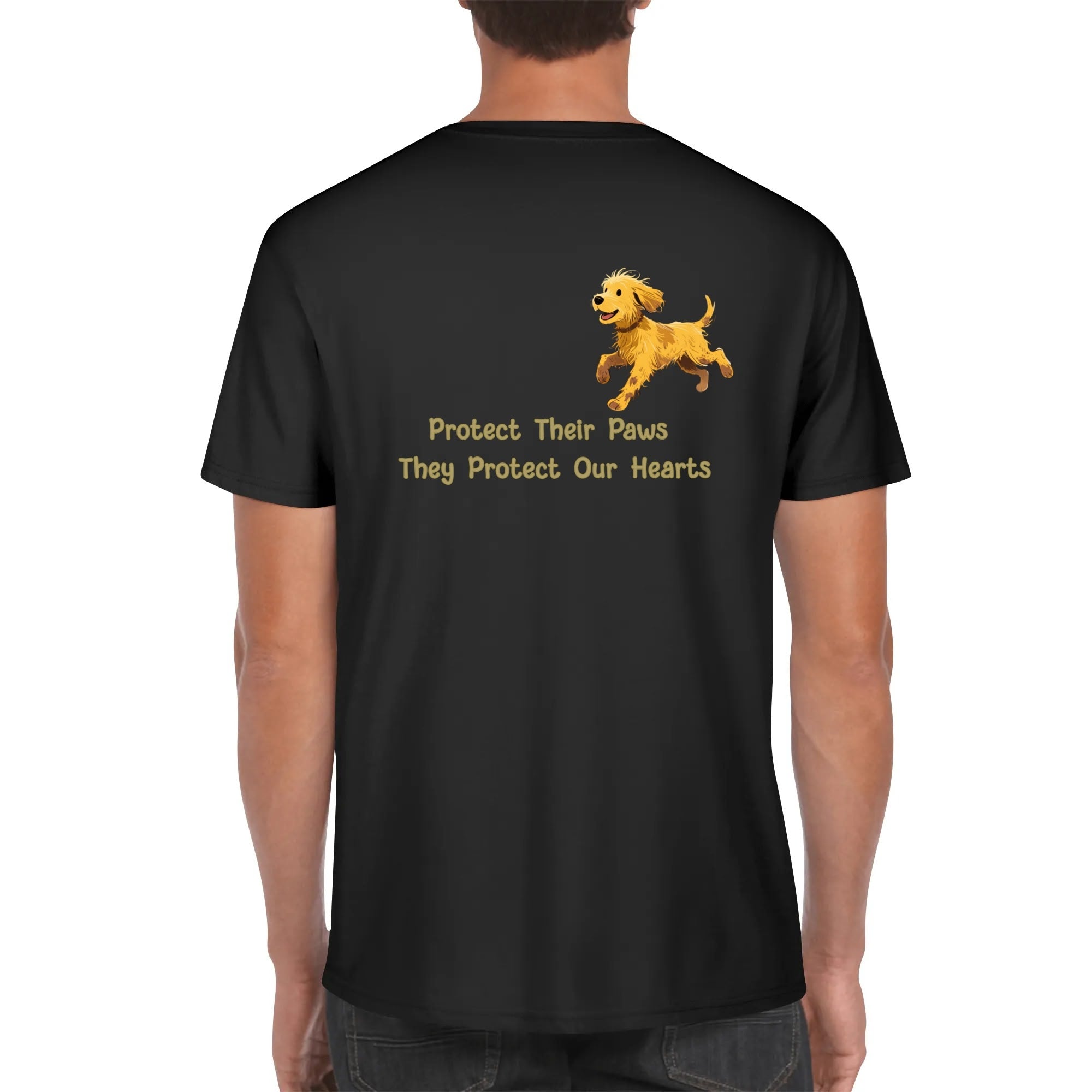 Personalized Front And Back Print-Custom Cotton T-Shirt