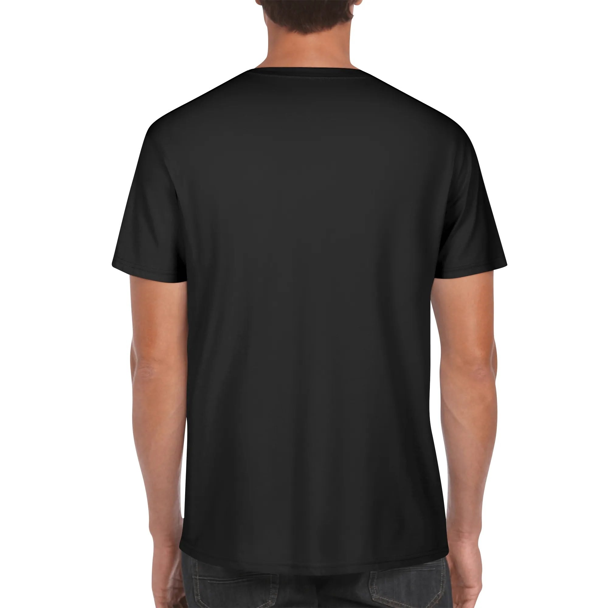 Custom Men’s T-Shirt – 100% Cotton with Personalized Front Image