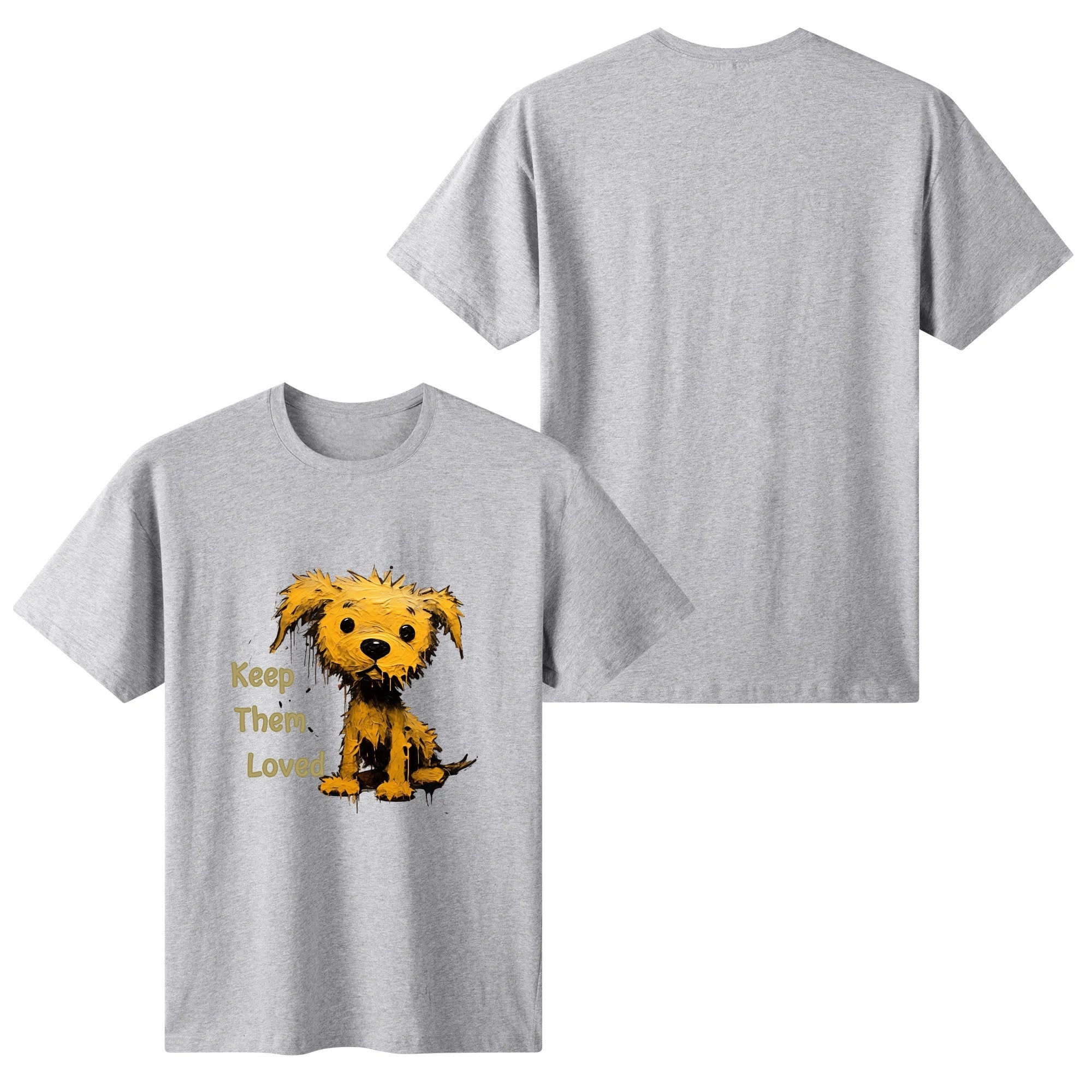Custom Men’s T-Shirt – 100% Cotton with Personalized Front Image