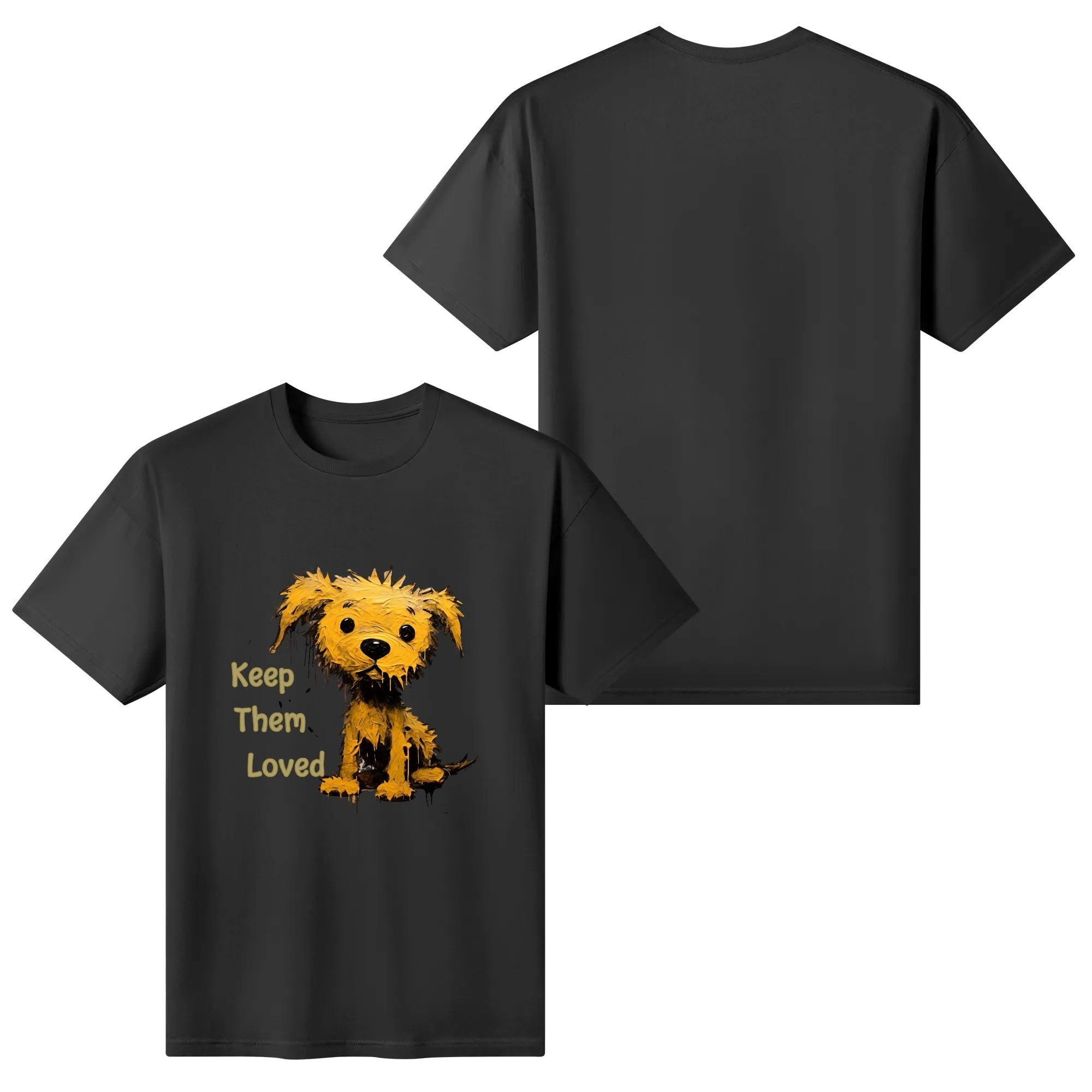 Custom Men’s T-Shirt – 100% Cotton with Personalized Front Image